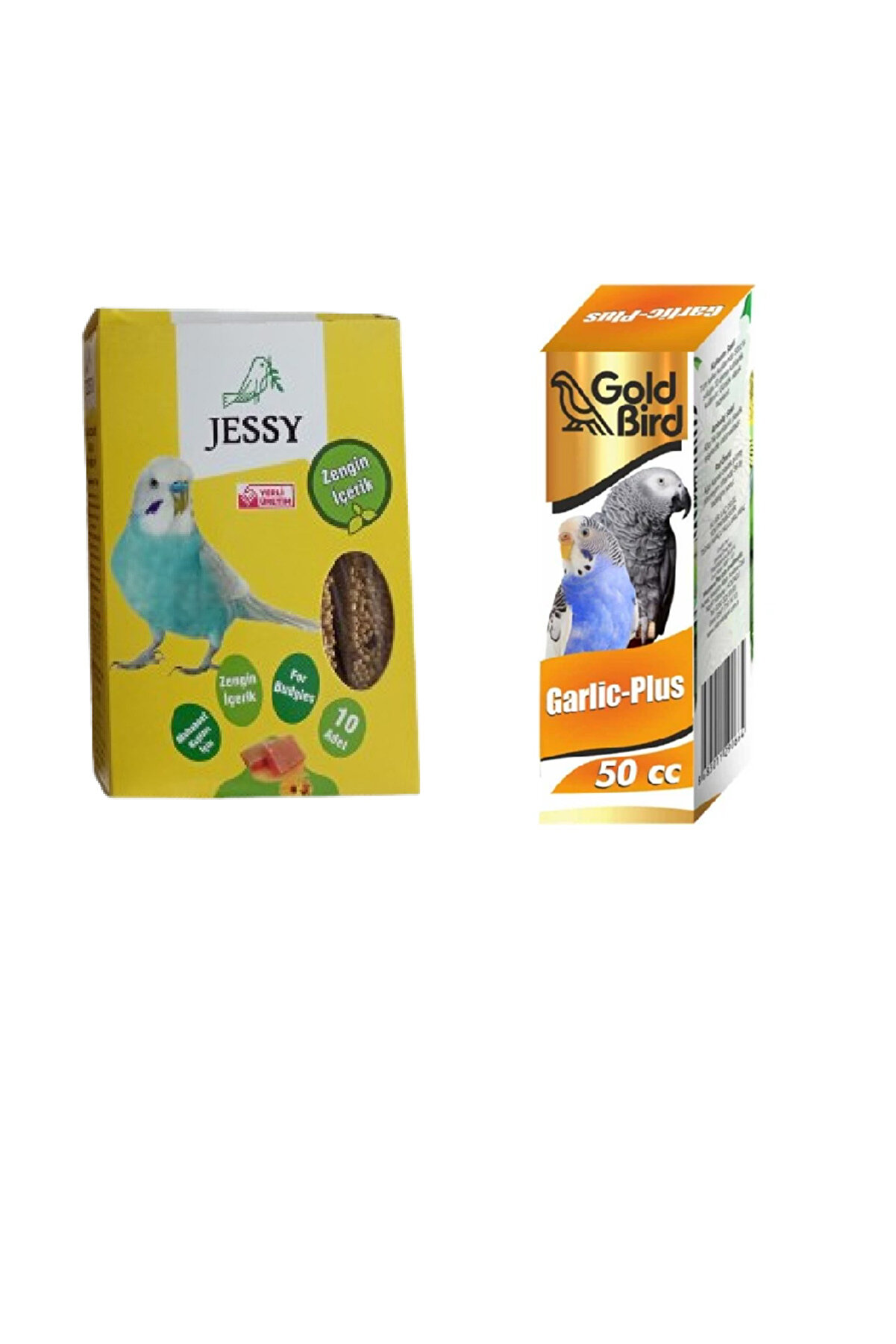 Gold Bi̇rd Garli̇c-Plus Kafes Kuşları I&ccedil;i̇n Iştah Acıcı Damla Ve Jessy Ballı Kraker 10 Lu