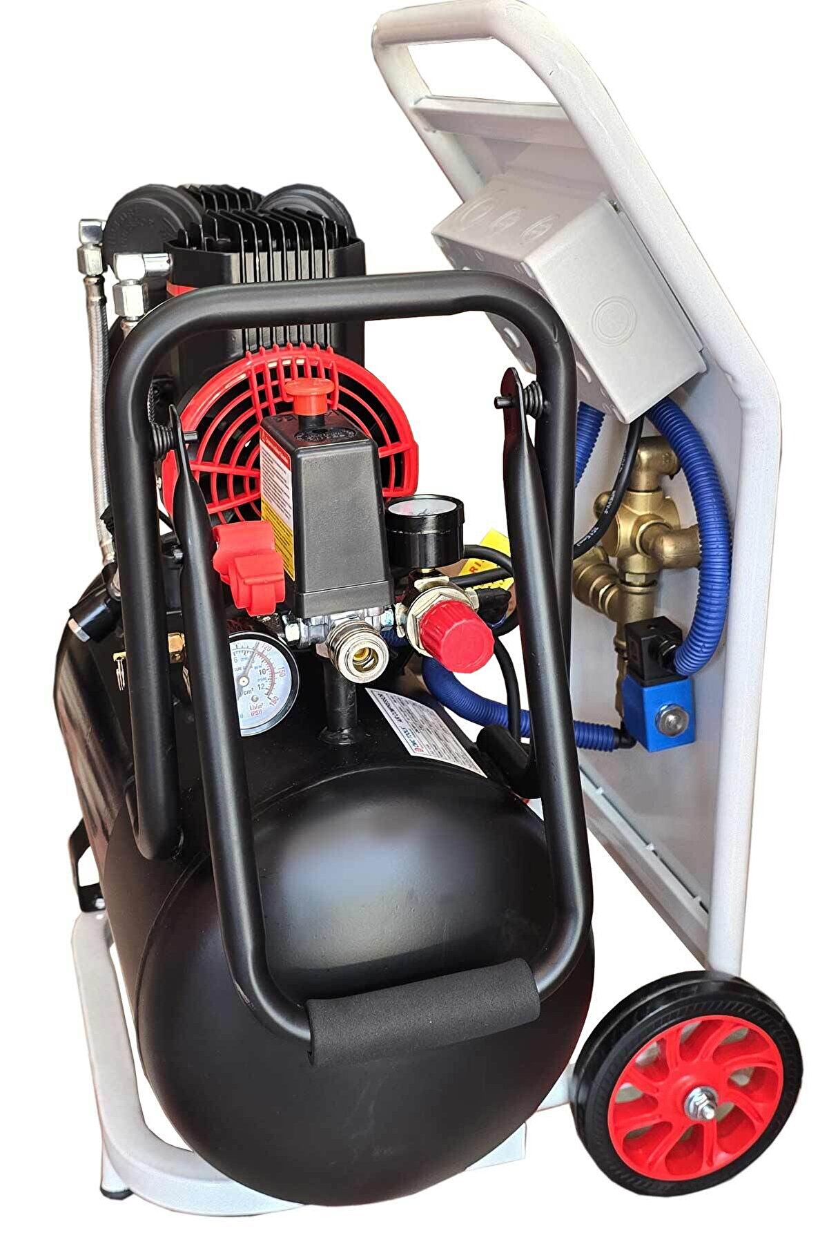 Seybomak Havalı Petek Temi̇zleme Ve Kanal Açma Maki̇nesi̇ 24 Li̇tre Çi̇ft Yönlü 2 Hp