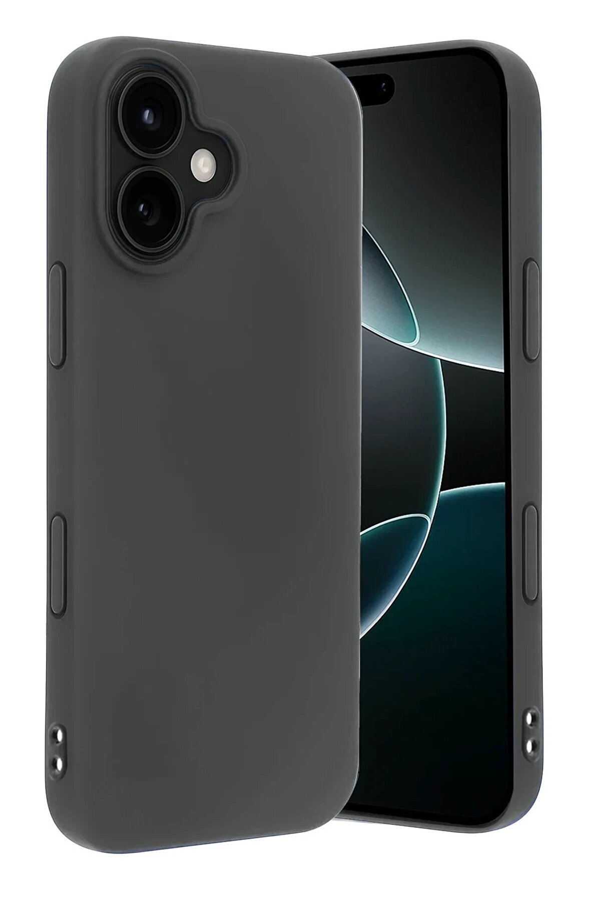 Fırsatkoli̇k Apple İphone 17 Fi̇rst Si̇li̇kon - Gri̇-(5796)