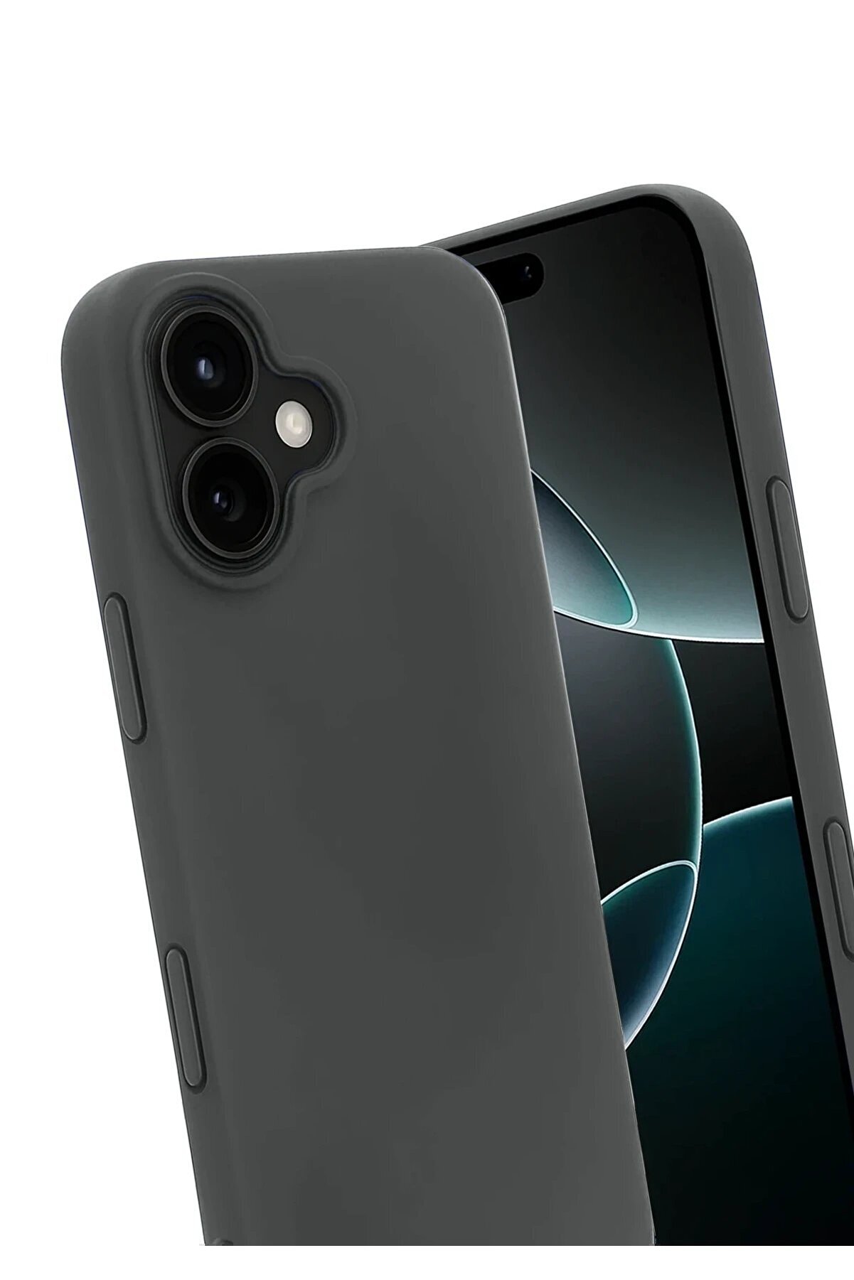 Fırsatkoli̇k Apple İphone 17 Fi̇rst Si̇li̇kon - Gri̇-(5796)