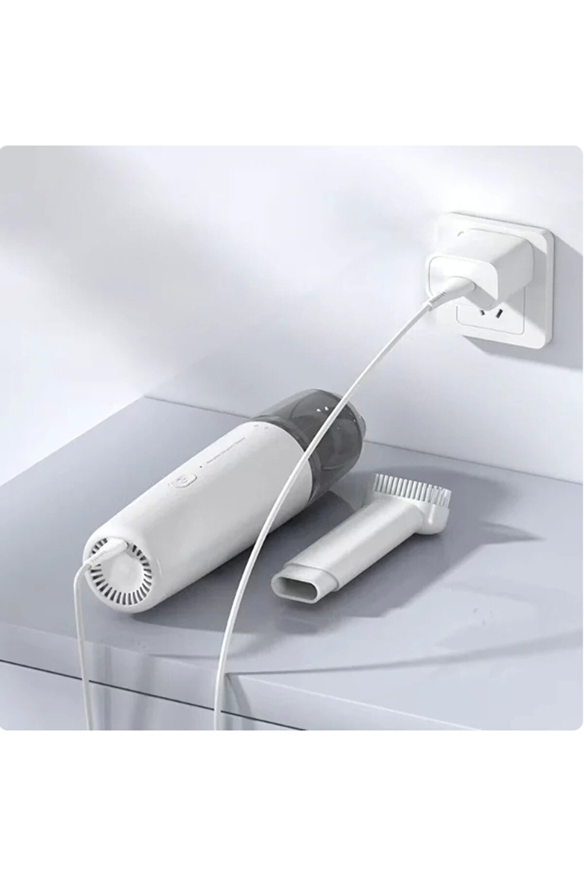 Şarjlı Mi̇ni̇ Araç İçi̇ Süpürge