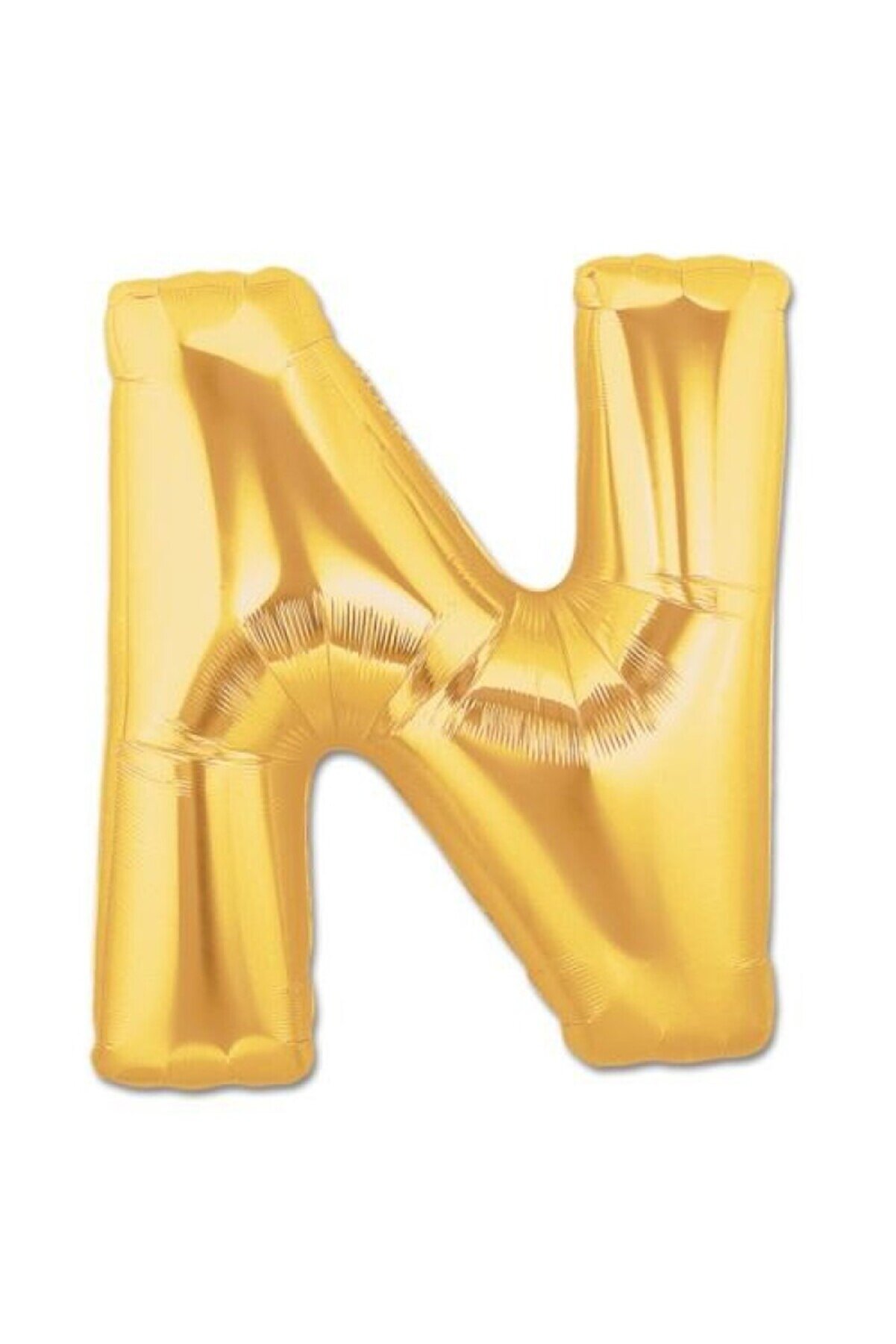 TRENDMEN Altın & Gümüş Harf ve Rakam Folyo Balon Parti Süsleri (40 cm)