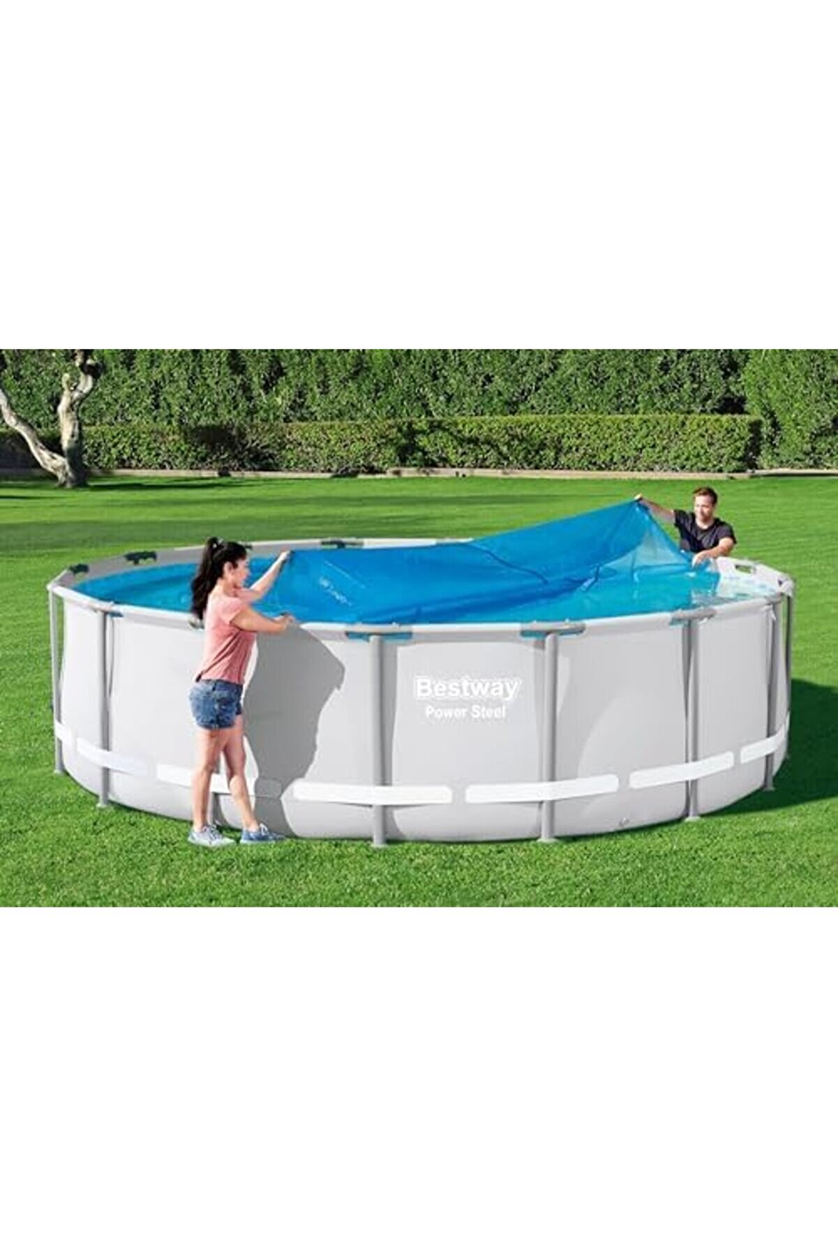 Modashi̇ne Poli̇eti̇len Solar Branda 462 Cm, Mavi̇, Yuvarlak Modascope 1014773