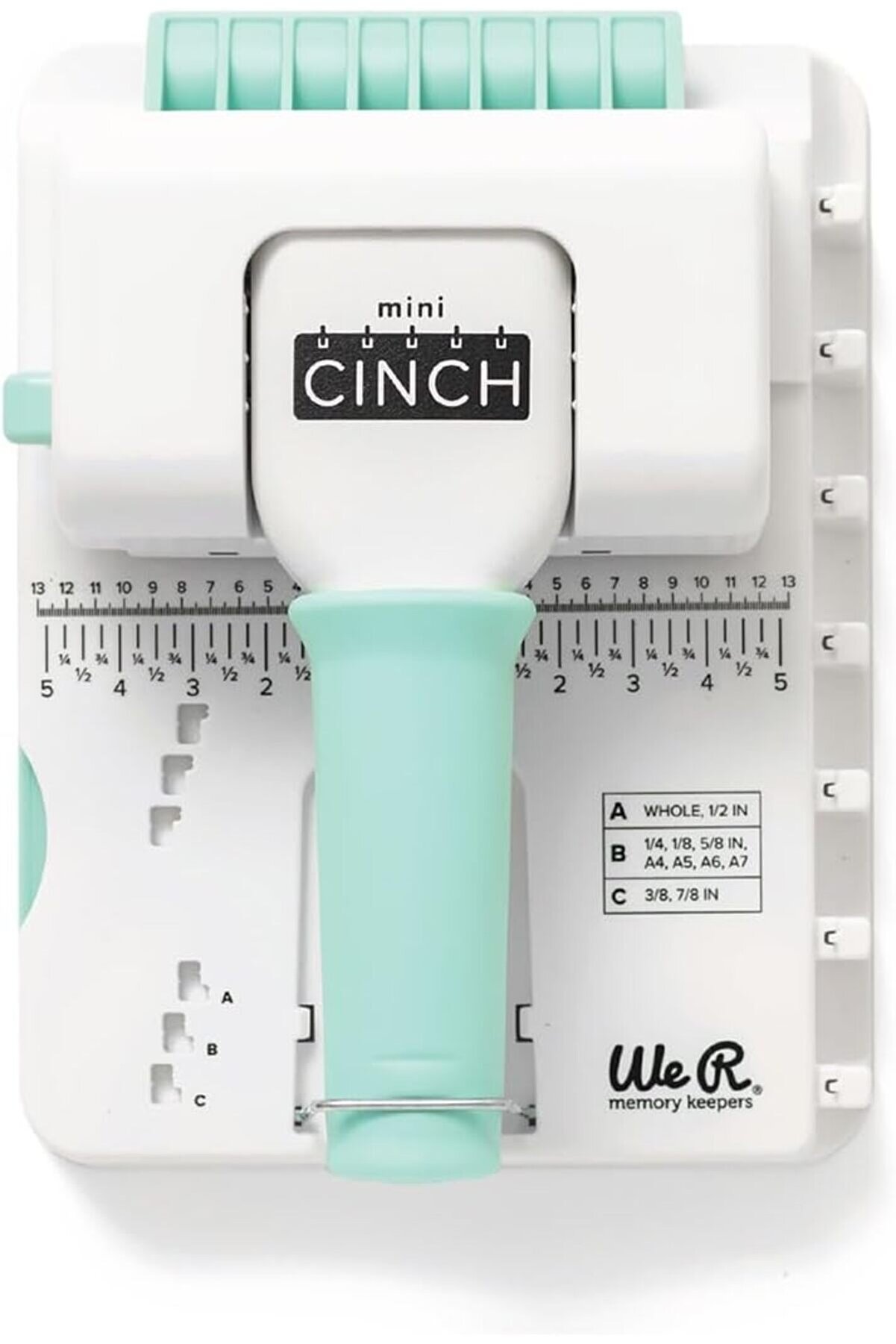 STOREMAX modashine R Memory Keepers 661388 Mini Cinch bağlama aleti, beyaz, küçük boy modascope 1014773