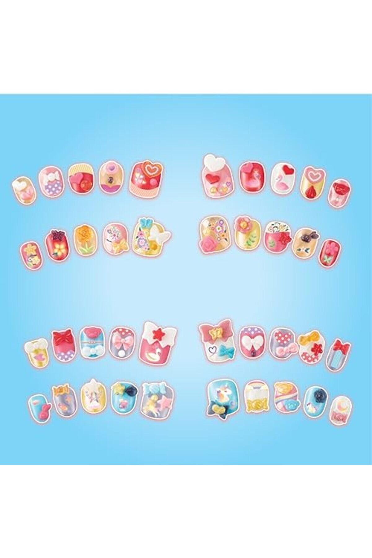 Modashi̇ne Ve Kurdeleler Yedek Tırnak Paketi̇ Modascope 1014773