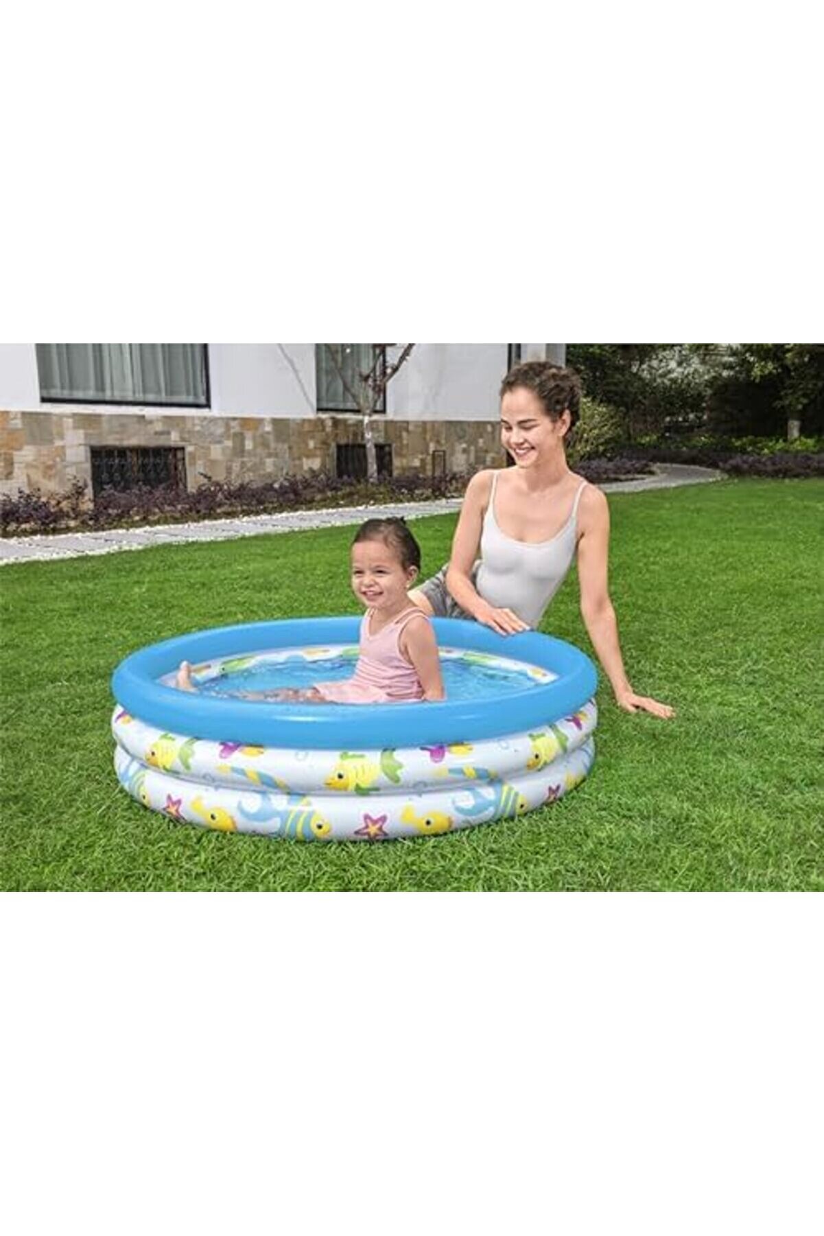 Shopverse 3 Boğum Desenli̇ &Ccedil;ocuk Havuzu, 102Cm X 25Cm 51008 Trendfli̇ck 1014773