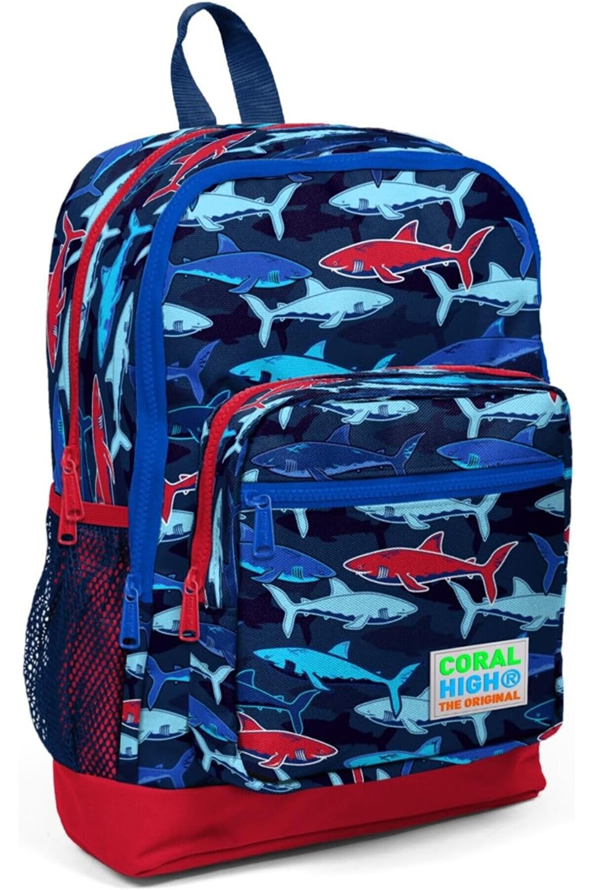 STOREMAX modashine Dört Bölmeli Lacivert Kırmızı İlkokul Çantası 23718 modascope 1014773