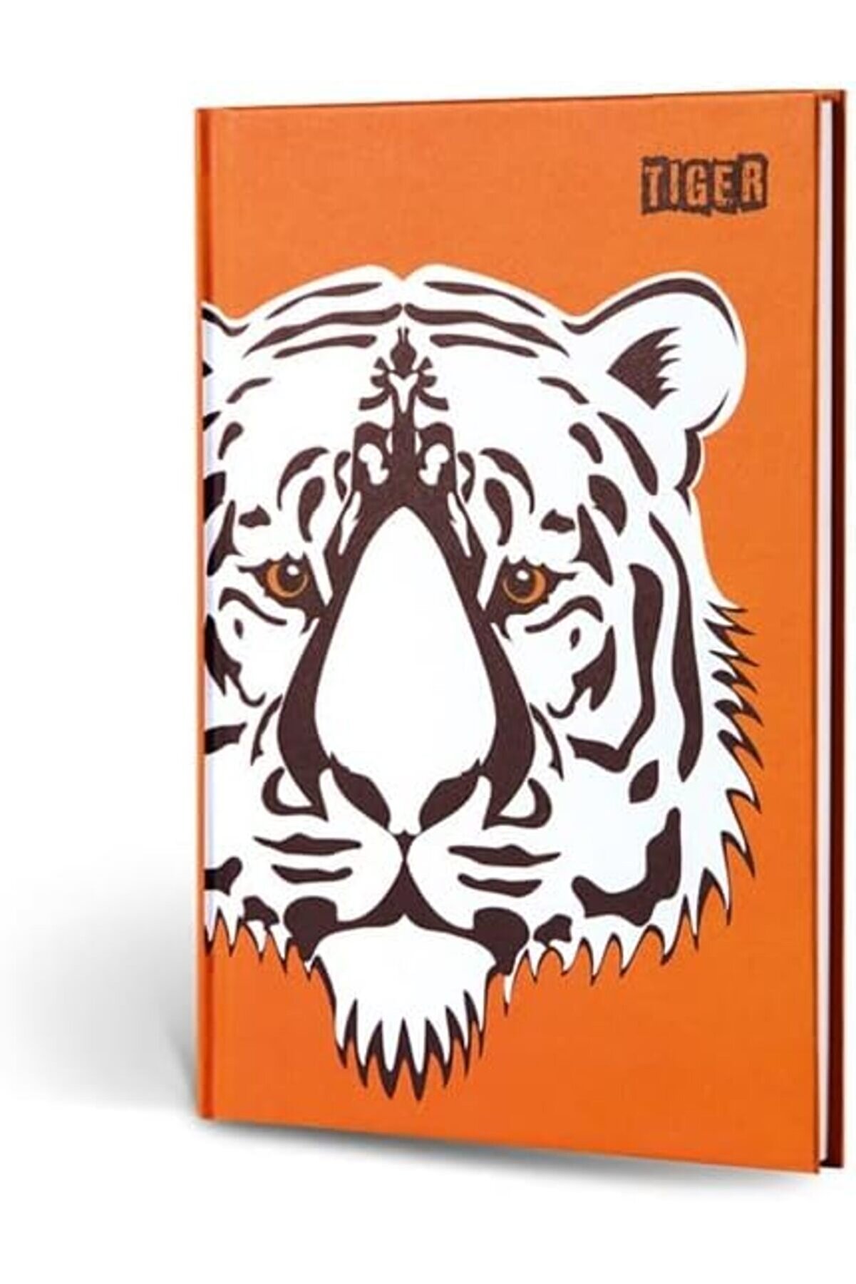 STOREMAX modashine Hayvan Figürlü Dokulu Defter Çizgili Kaplan modascope 1014773