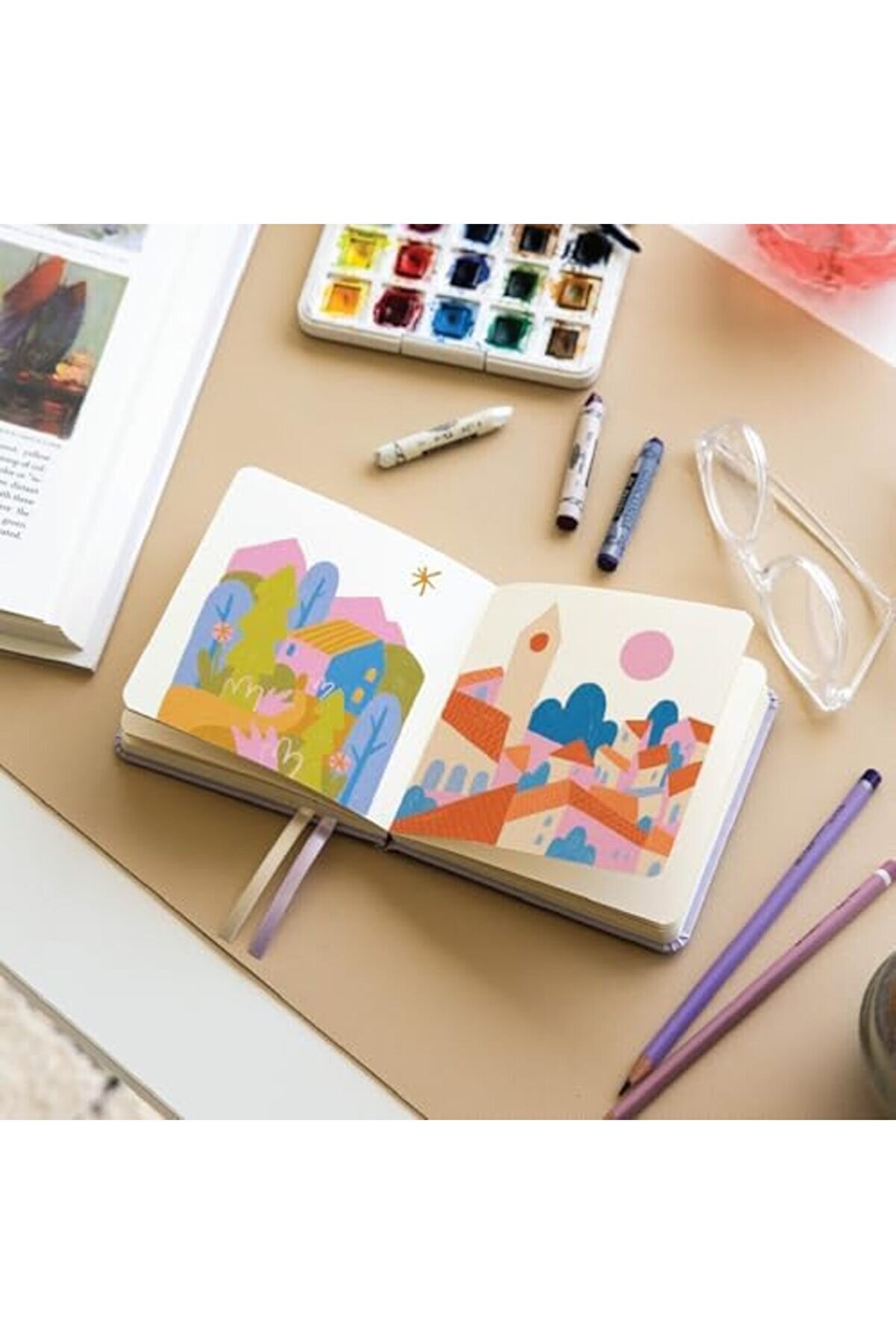 Modashi̇ne Cm Sert Kapak 80 Yaprak 140 Gr. Eski̇z Defteri̇ - Book - Si̇yah Modascope 1014773