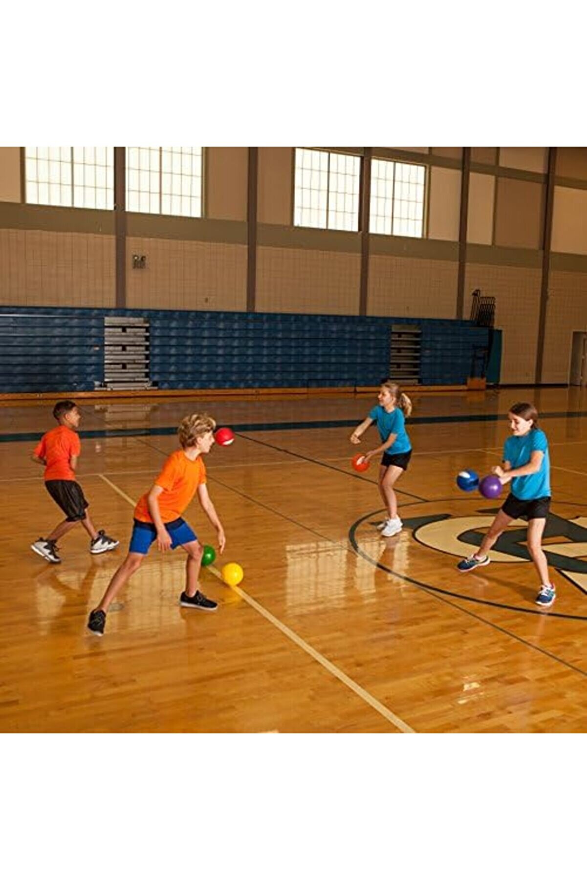 Svngsphereshop - Neon Red) - Champi̇on Sports 15Cm Rhi̇no Ski̇n & Foam Core Low Bounce Dodgeball Ball -