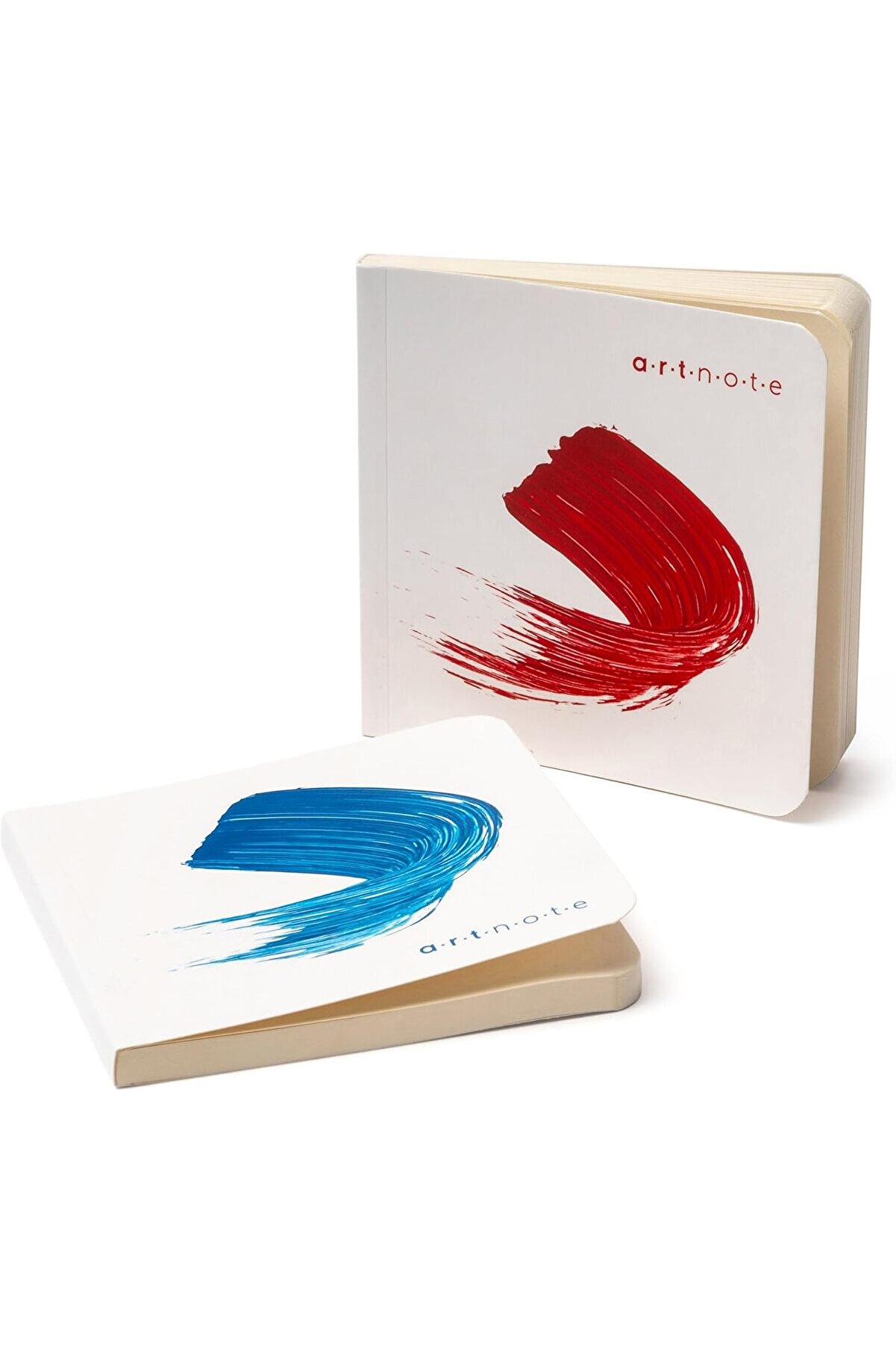 STOREMAX modazone 2'li Set, Çizgisiz Not Defteri, Karton Kapak, (2 adet 11x11 cm Kare, Toplam 2x128 sayfa) go