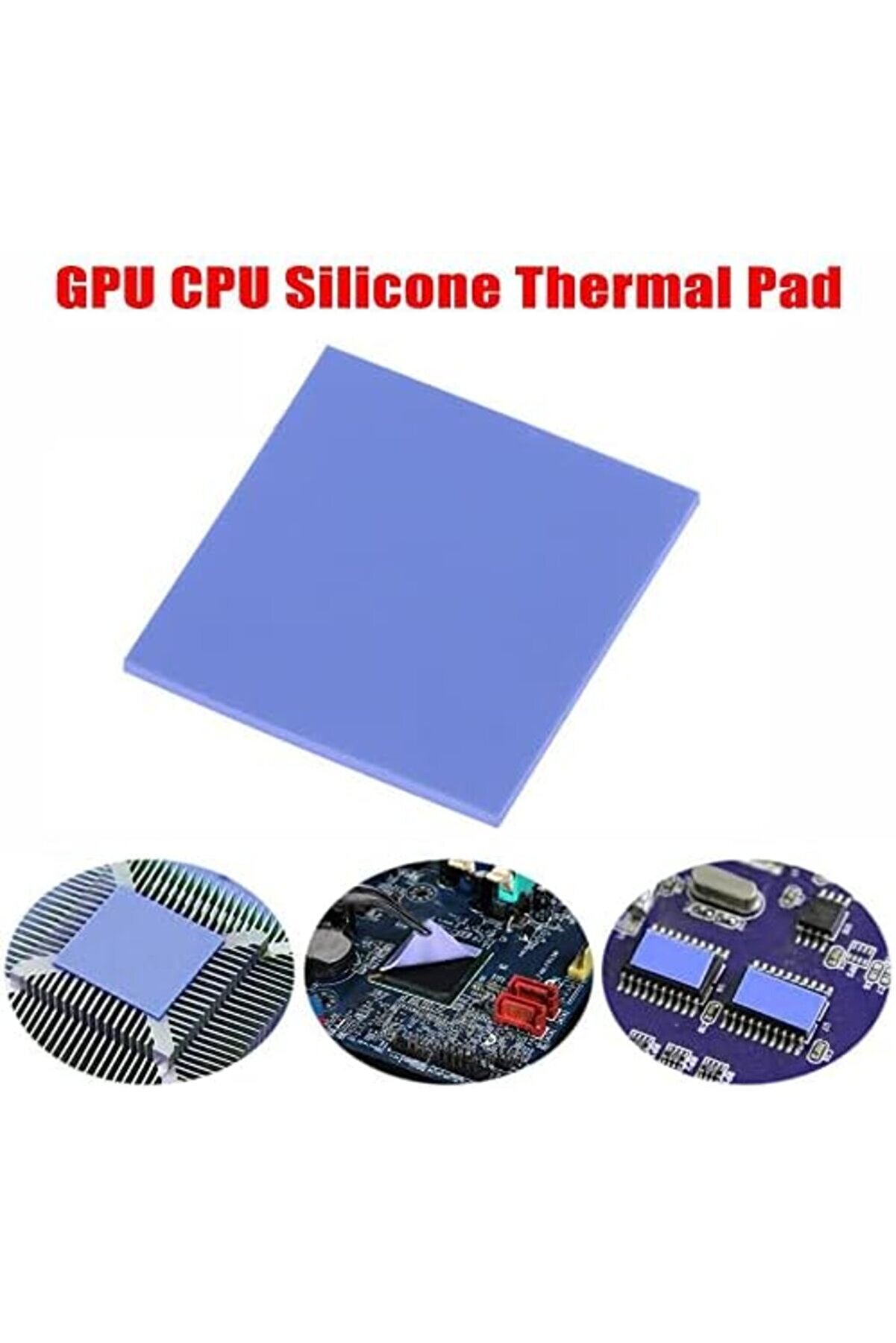 Plus Px-Pad10 10X5 Cm 1Mm 11Gr Yüksek İletken Termal Pad, Mavi̇ Thermal Pad (M2 Ssd, Chi̇pset, Cep Tel