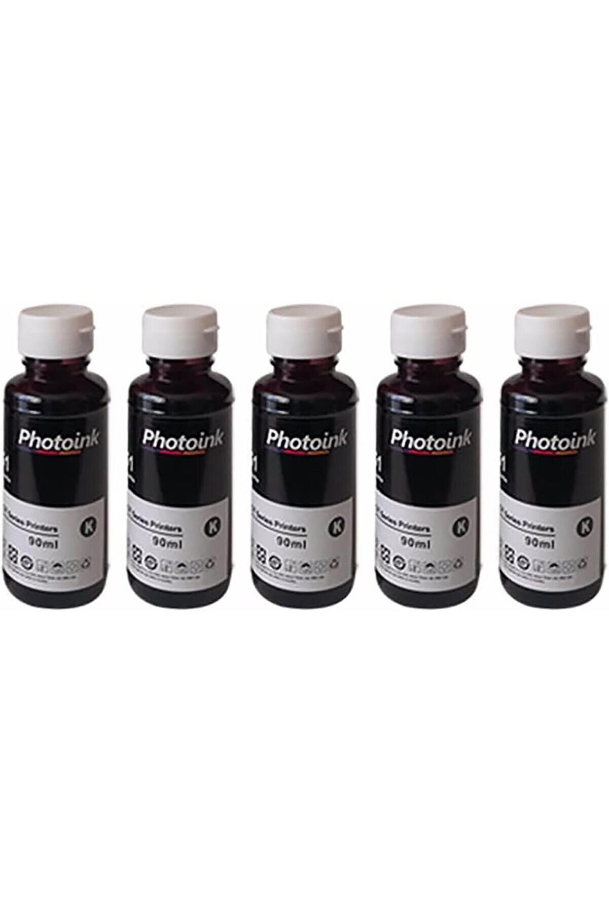 STOREMAX modashine INK HP Smart Tank 500-530-515-615 5 Adet Siyah Mürekkep modascope 1014773