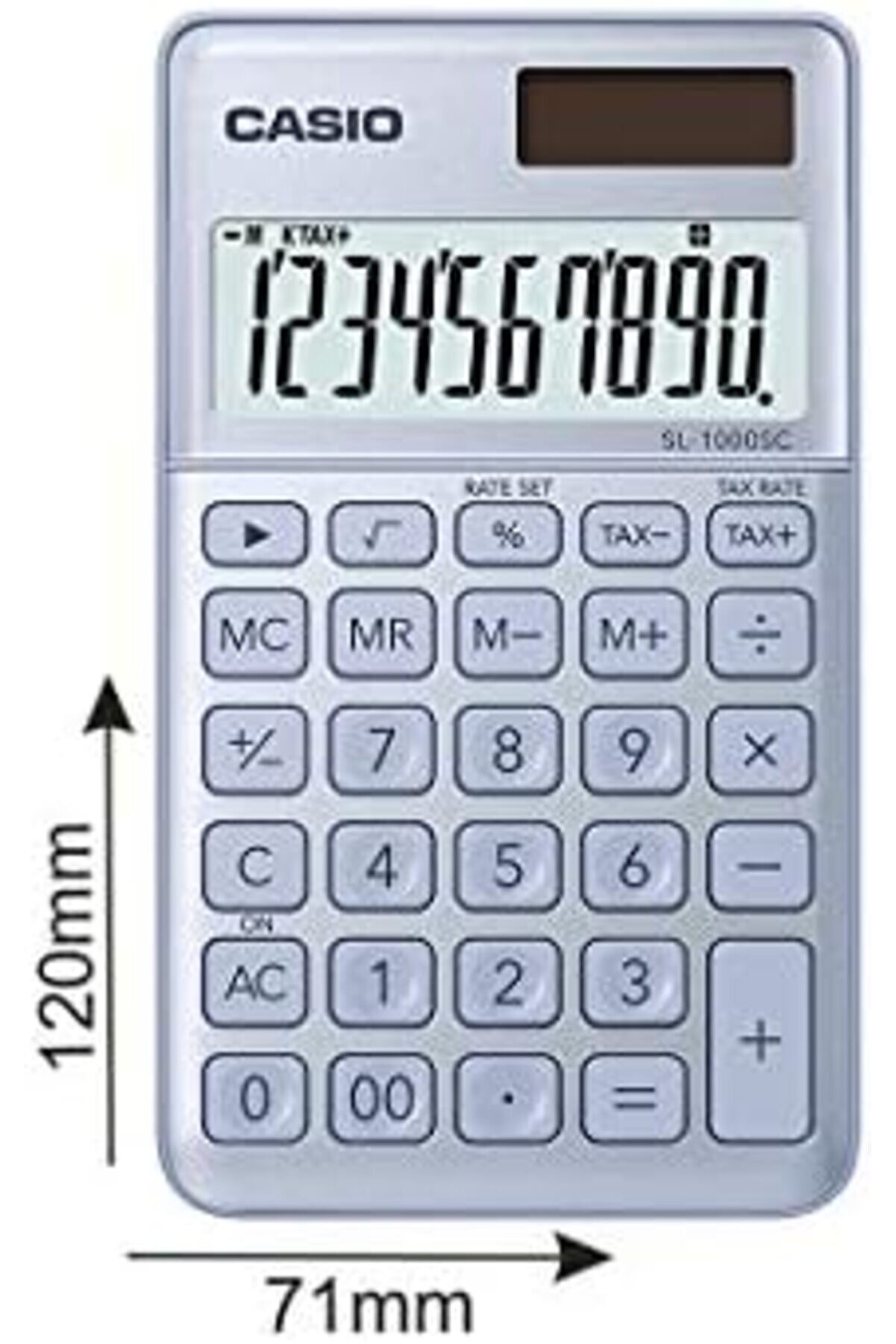 Modashi̇ne Sl-1000Sc-Bu 10 Hane Mavi̇ Hesap Maki̇nesi̇ Modascope 1014773