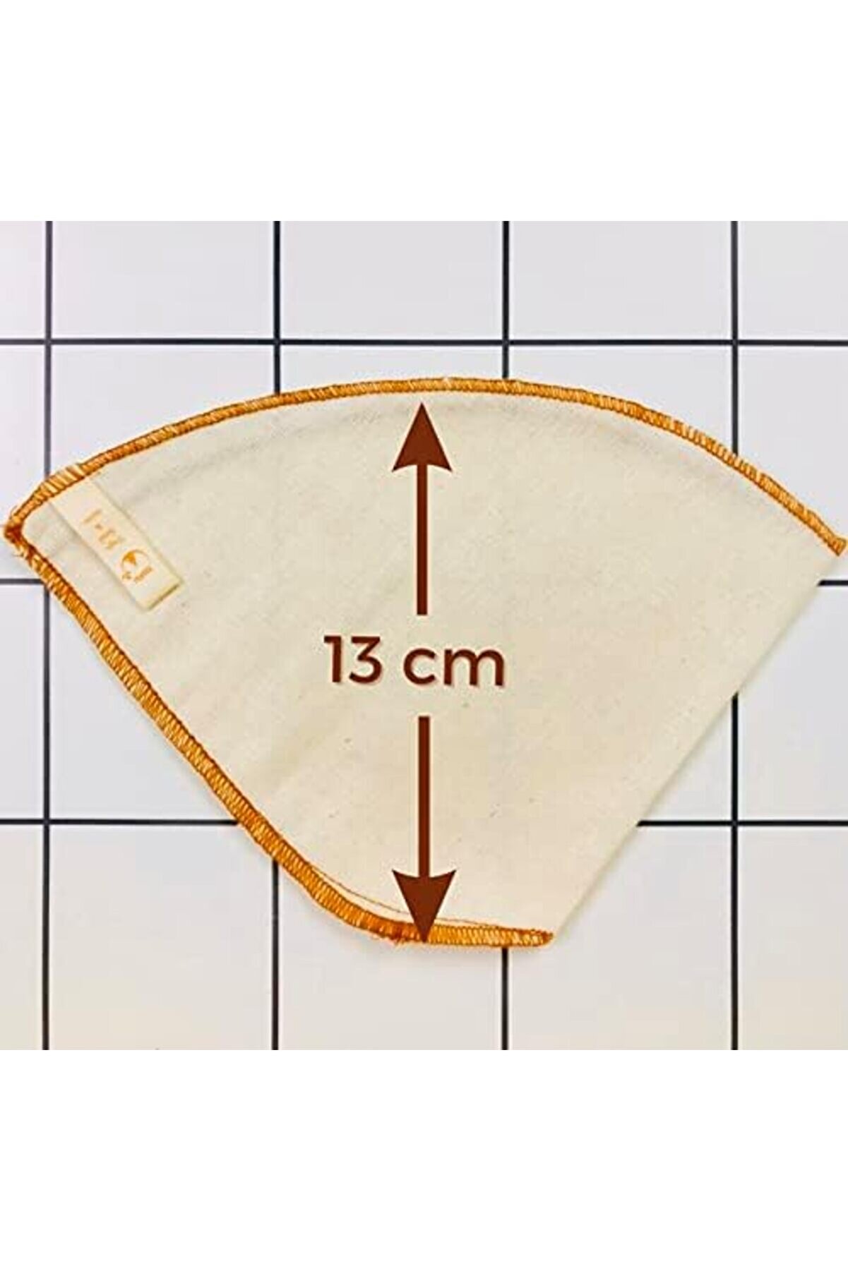 Modashi̇ne Adet) Yıkanabi̇li̇r, Kumaş Kahve Fi̇ltresi̇ (No4) Ağartılmamış%100 Ham Pamuk, Organi̇k, Ekoloj