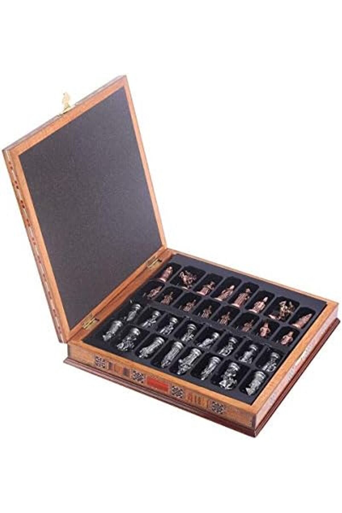 Eli̇zzashop Satranç Tahtası İsteyene) Gi̇fthome,Büyük Boy,El Yapımı,Masi̇f Ahşap,Sandıklı Satranç Tahta
