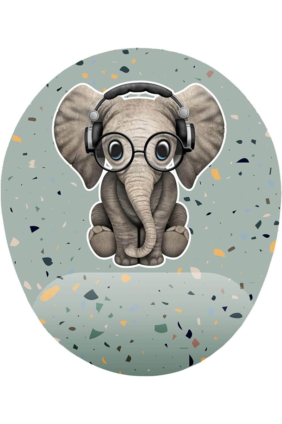 STOREMAX modashine fikirler Minik Sevimli Fil Bilek Destekli Mouse Pad modascope 1014773