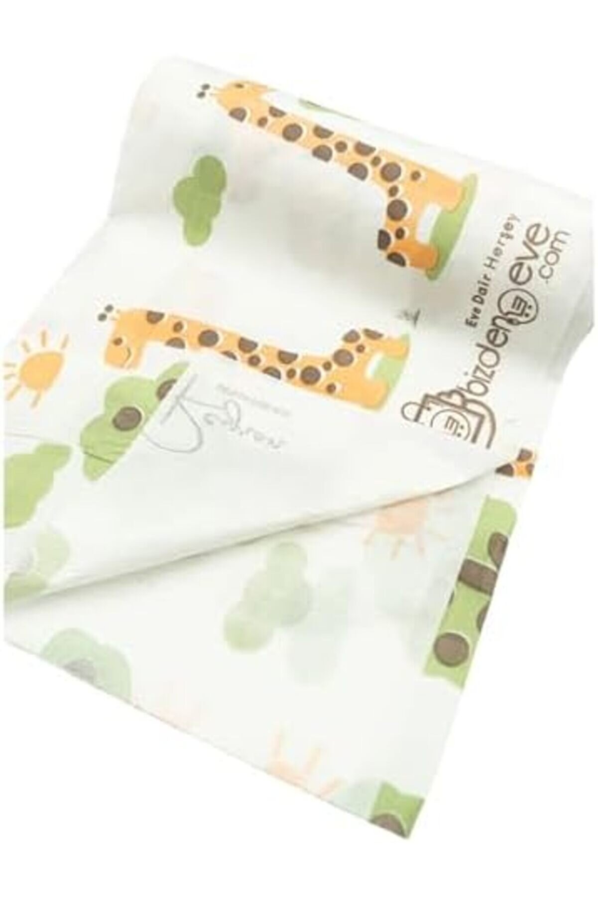 Kullanımlık Prati̇k Masa Akti̇vi̇te Kullan At Pi̇kni̇k Kamp Örtüsü 100X120 Zürafa Desen 3 Lü Rulo Sı