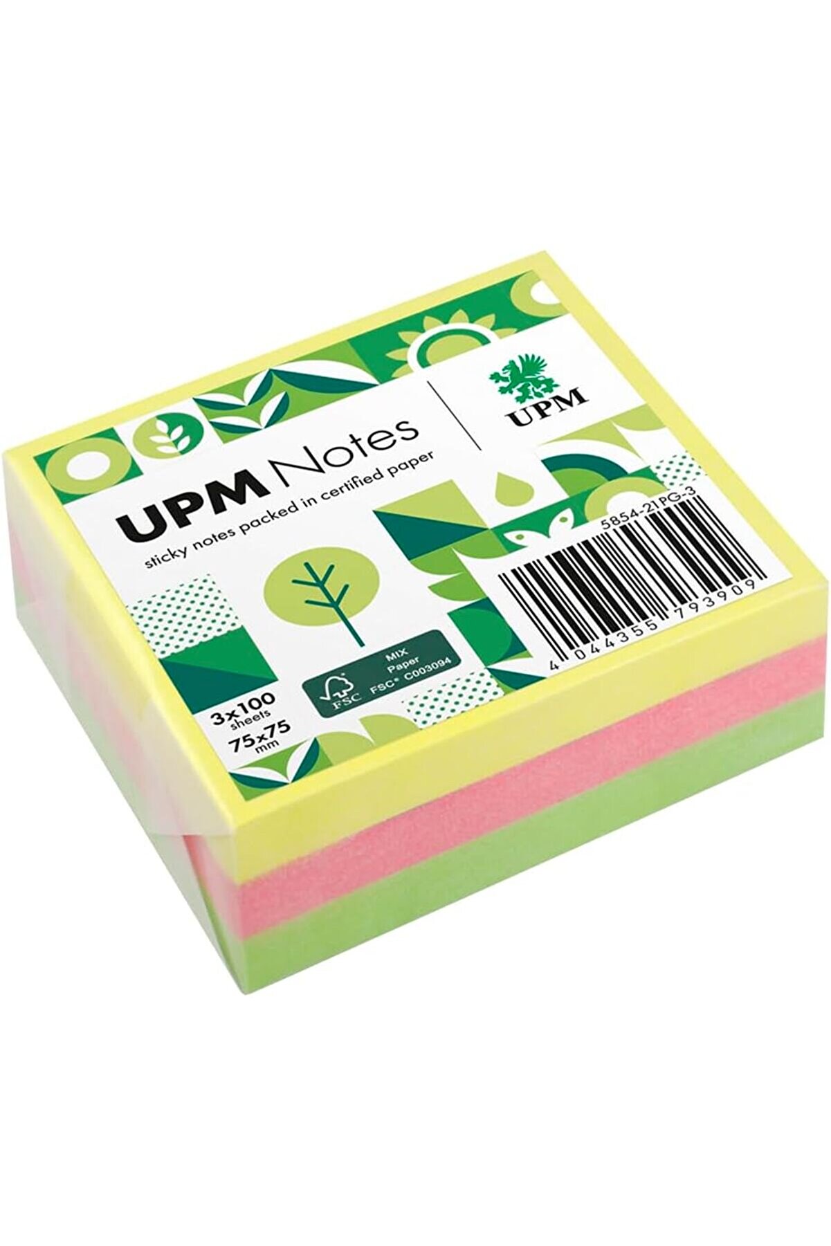 STOREMAX modashine NEON 3'LU KARIŞIK 100 YP 75x75 modascope 1014773