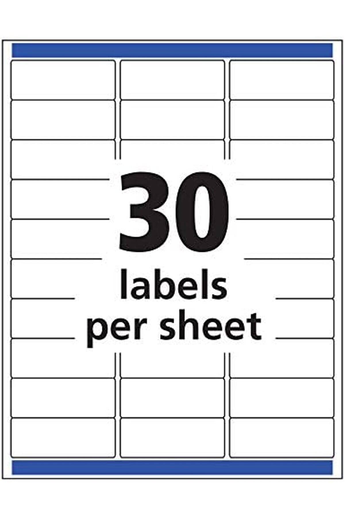 Modashi̇ne Mat Buzlu Şeffaf Eti̇ket Yazıcı İçi̇n, 1" X 2-5/8", 300 Eti̇ket (15660) Modascope 1014773