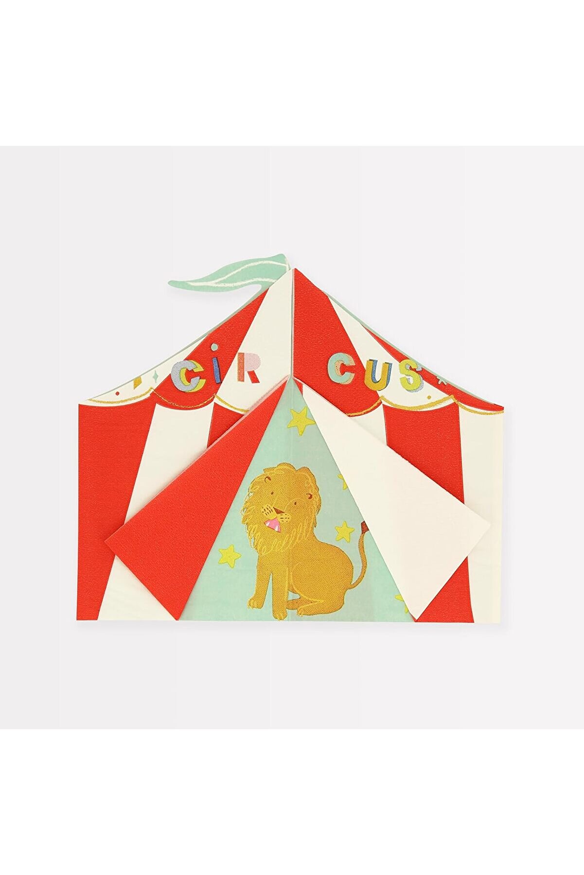 STOREMAX modashine - Circus Big Top - Şekilli Sirk Peçete (16'lı) modascope 1014773