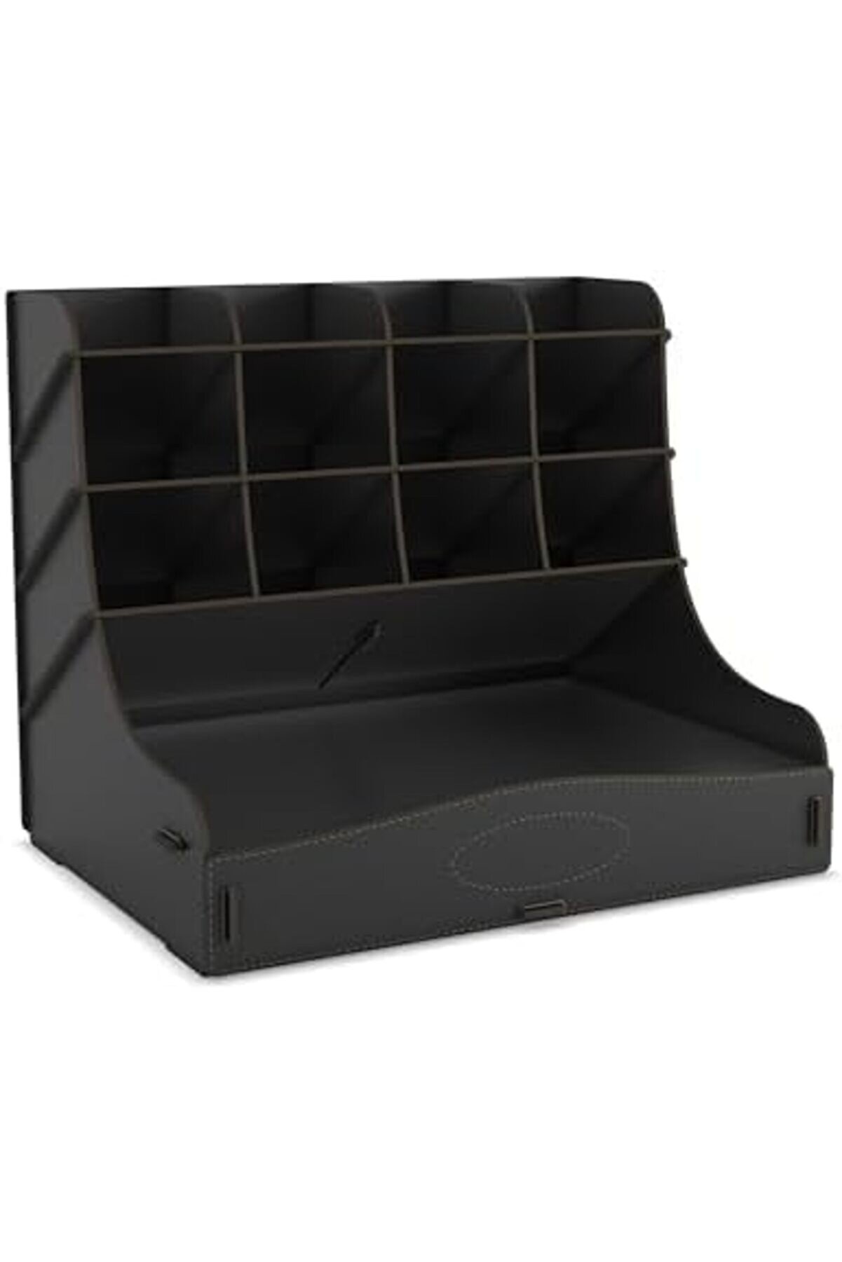 Modashi̇ne Chamber 12 Gözlü Büyük Boy Masaüstü Düzenleyi̇ci̇, Masaüstü Organi̇zer Çekmeceli̇ A4 Evrak Raf