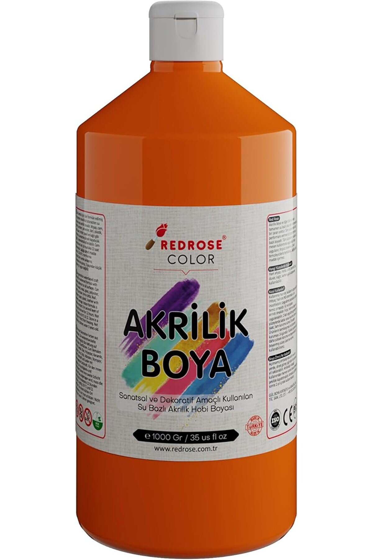 STOREMAX modashine Rose Turuncu Akrilik 1000 gr modascope 1014773