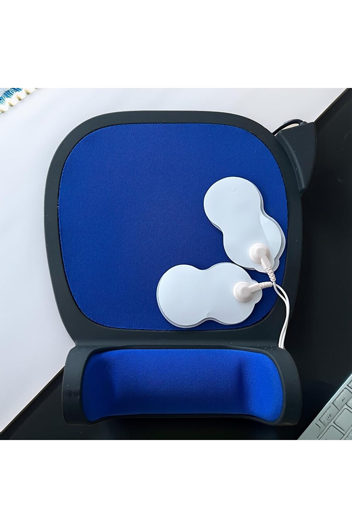 STOREMAX pltnstoreshop Destekli Bilek Kol Masaj Fonksiyonlu Mouse Pad Set | USB Bağlantılı Mousepad Set pltns
