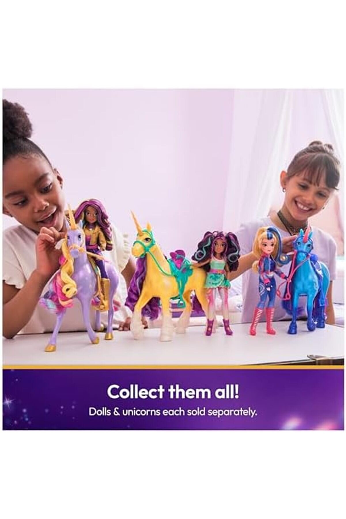 Academy Tek Boynuzlu At Leaf, Popüler Netfli̇x Di̇zi̇si̇ndeki̇ Ava Nın Yaklaşık 28 Cm Tek Boynuzlu A