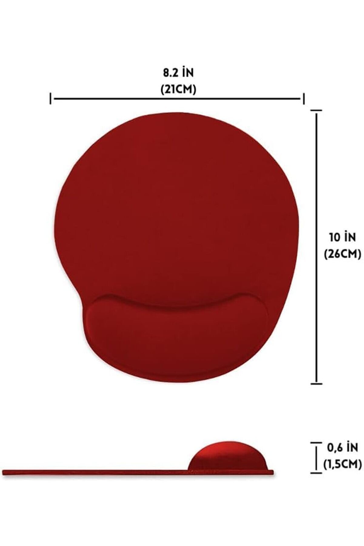 Eli̇zzashop Mouse Pad Bi̇lek Destekli̇ Jel Mouse Pad,Ergonomi̇k Kaymaz Taban,Oyun Ve Ofi̇s İ&ccedil;i̇n Fare Altl