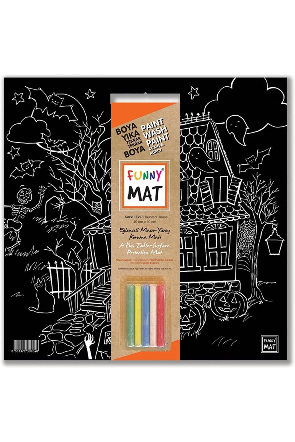 STOREMAX modashine Çocuk Mat (Tebeşirli) Korku Evi modascope 1014773