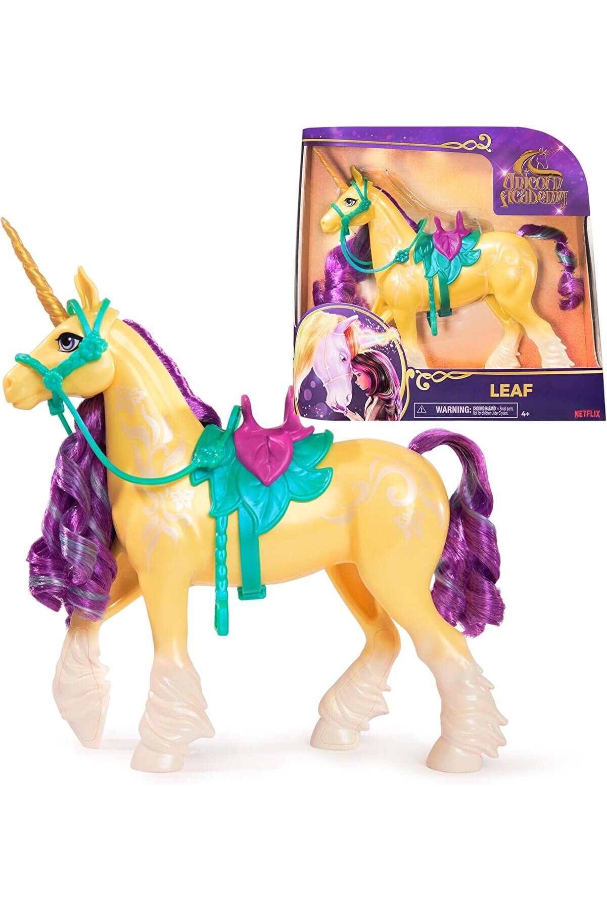 STOREMAX Academy Tek Boynuzlu At Leaf, popüler Netflix dizisindeki Ava'nın yaklaşık 28 cm tek boynuzlu a