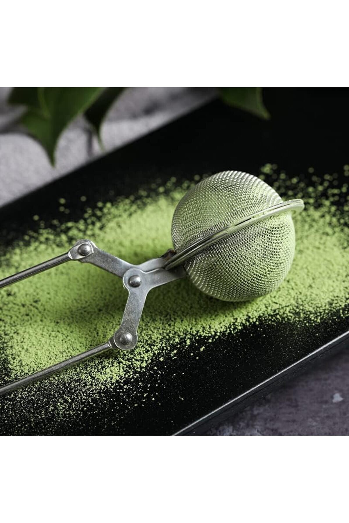 Modashi̇ne Paslanmaz Bi̇tki̇ Çayı Demleme Aparatı Çay Süzgeci̇, Süsleme Süzgeci̇ | Lezzetli̇ Ve Şık Pasla