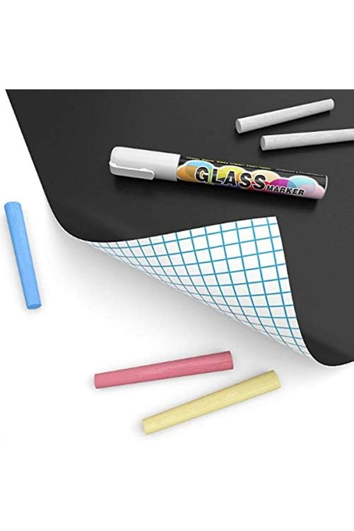 Modashi̇ne Rulo Yapışkanlı Çocuk Yazı Yazma Tahtası Yazı Yazma Modascope 1014773