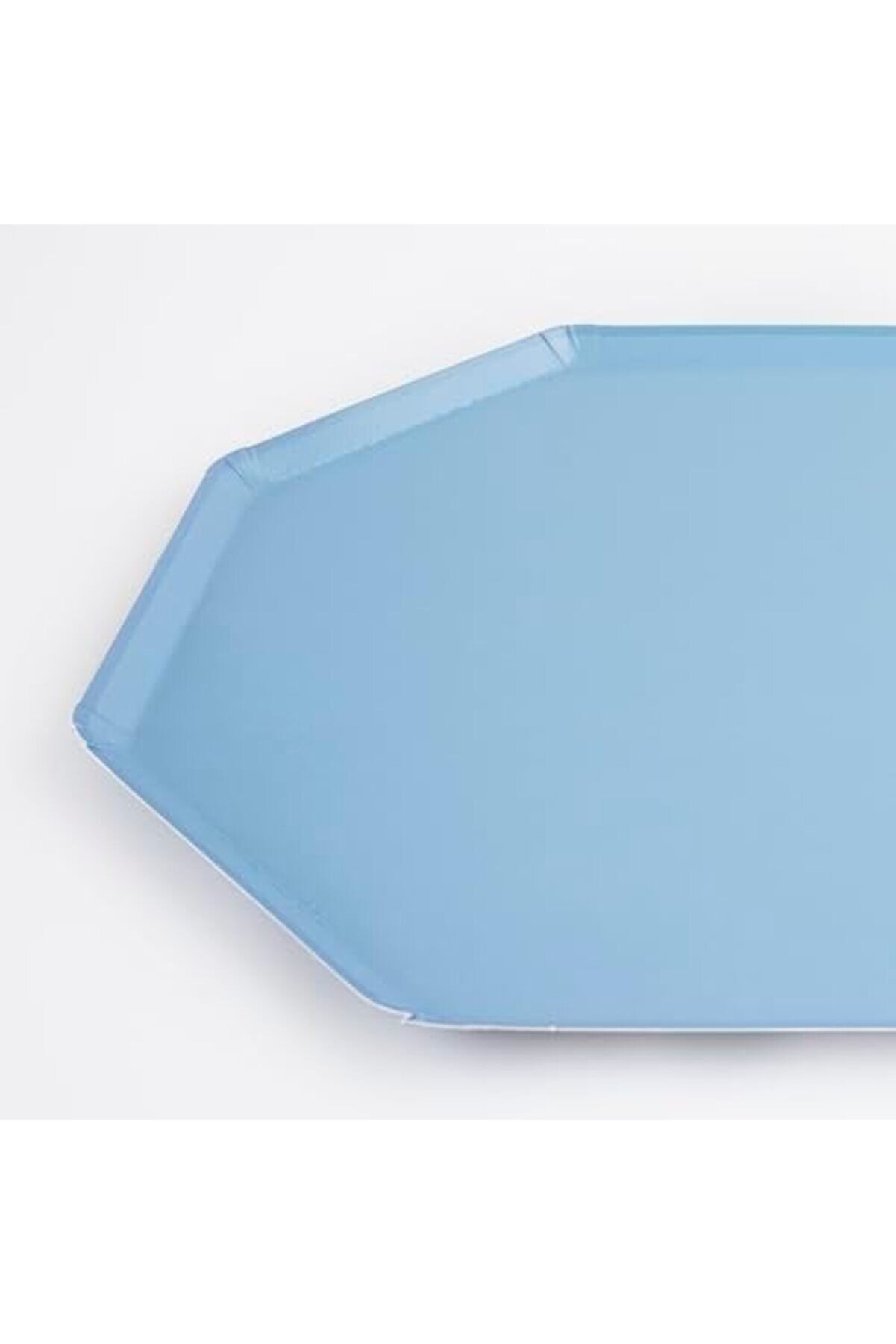 Modashi̇ne - Cornflower Di̇nner Plates - Peygamber Çi̇çeği̇ Mavi̇si̇ Tabaklar (L) (X8) Modascope 1014773