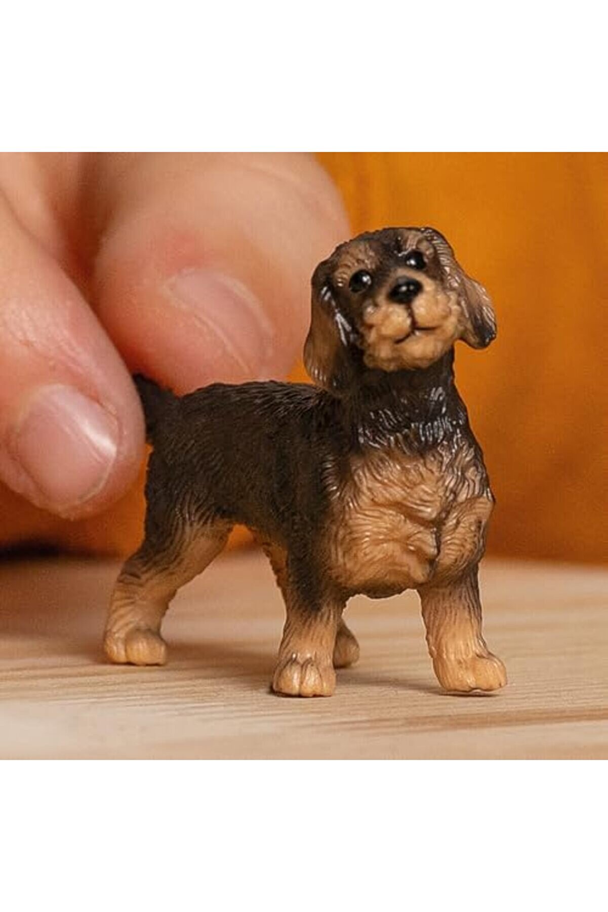 Modashi̇ne Tel Tüylü Dachshund, Oyuncak Fi̇gür Modascope 1014773