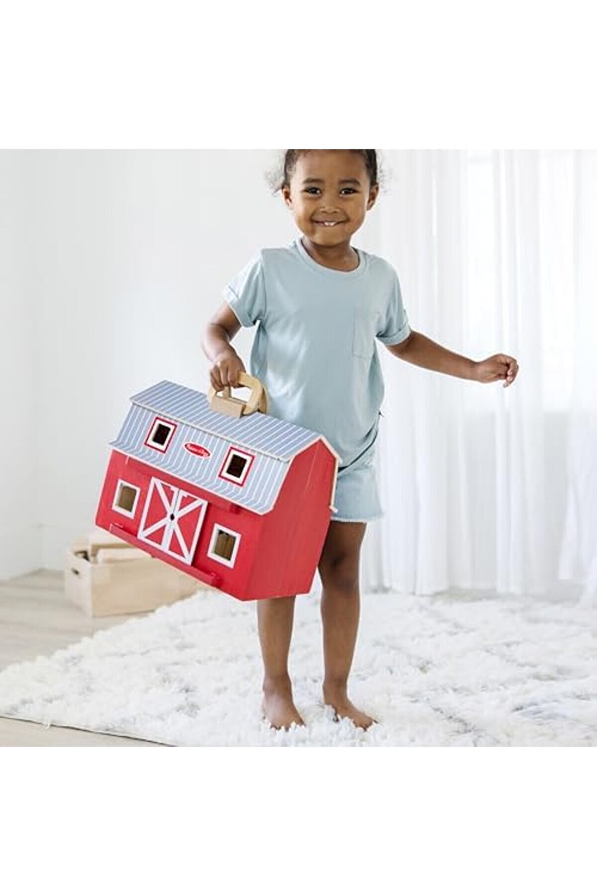 Modashi̇ne & Doug Ahşap Taşınabi̇li̇r Çi̇ftli̇k Modascope 1014773