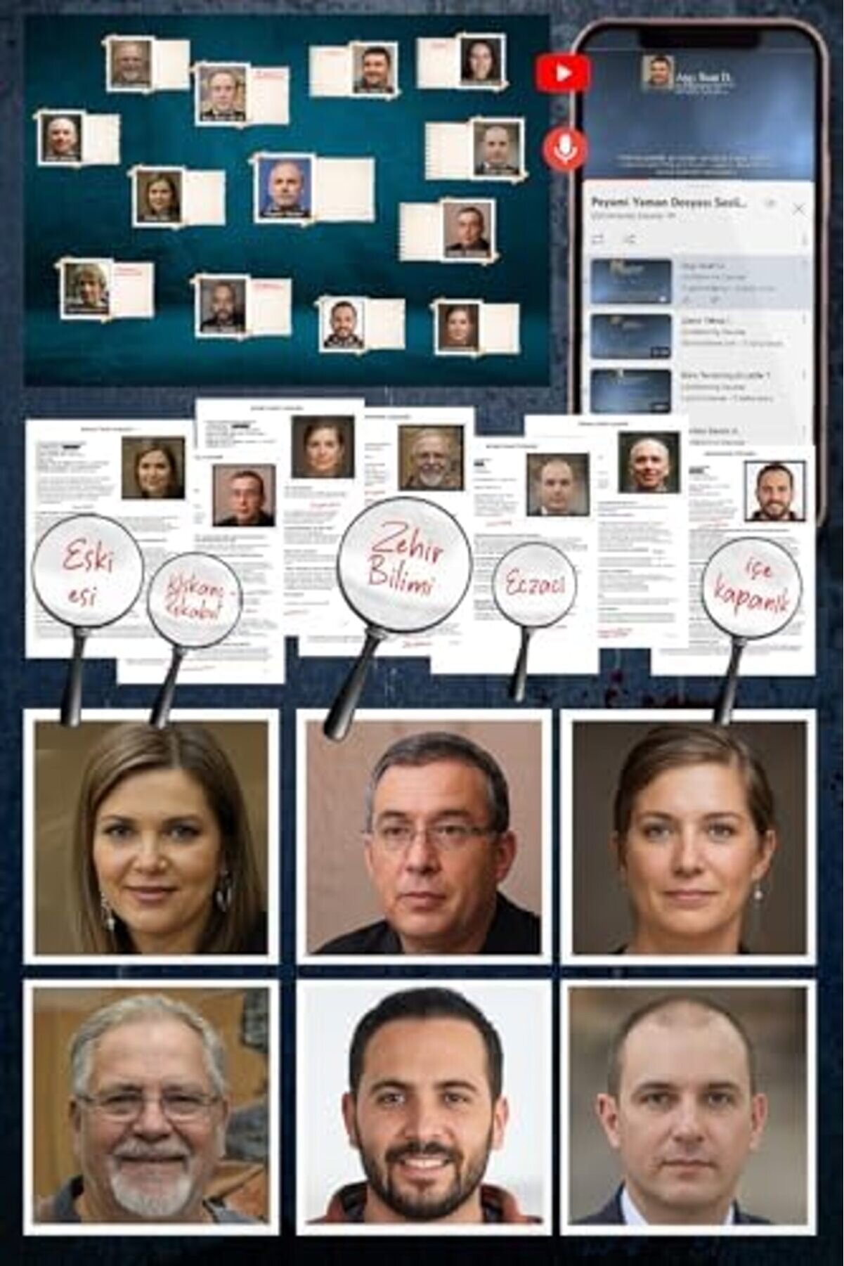 Davalar Dedekti̇fli̇k Suç Çözümleme Oyunu Peyami̇ Yaman Dosyası - Gi̇zem Bulmaca Ci̇nayet Çözme Kutu Oyun