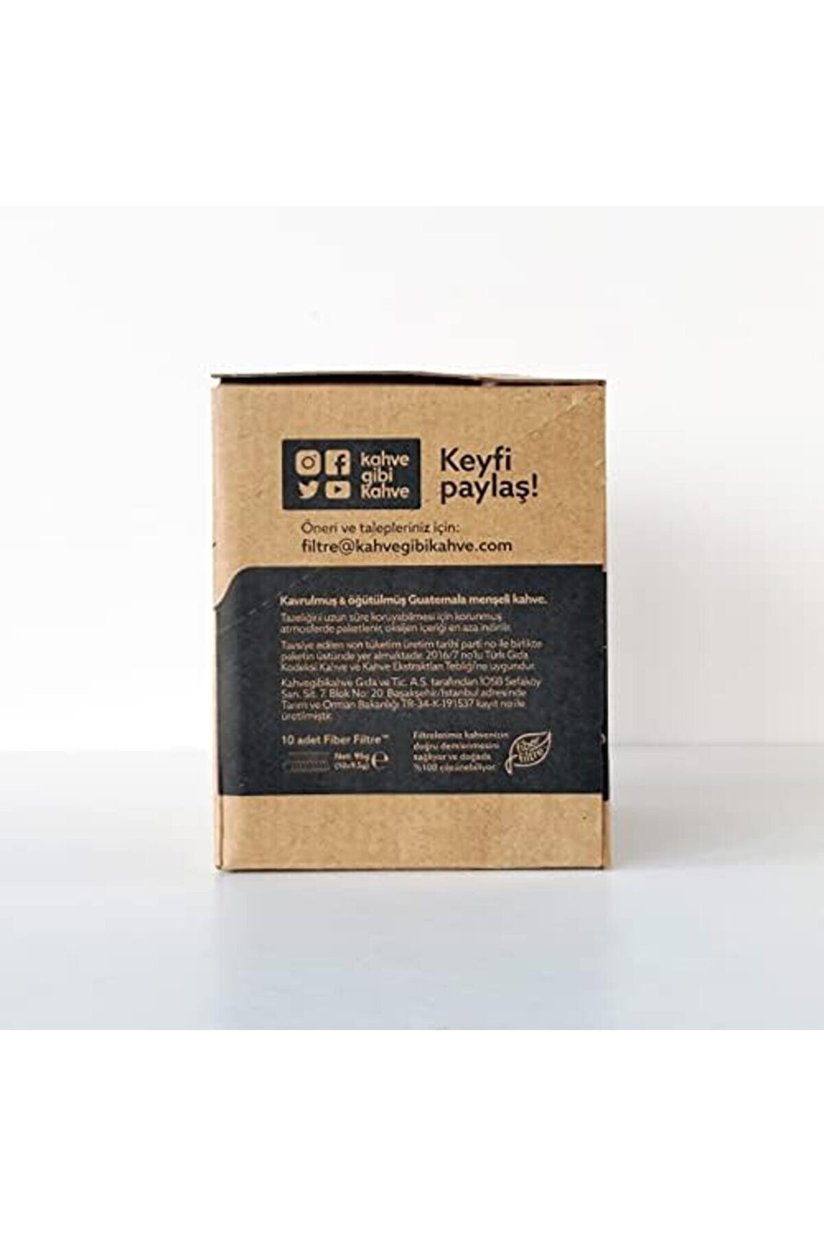 Modashi̇ne Taptaze Prati̇k Fi̇ltre Kahve Sallama - 10 Lu Klasi̇k Paket Modascope 1014773