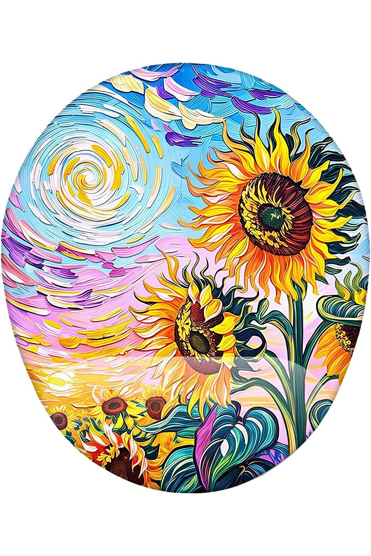 STOREMAX Gogh Temalı Ay Çiçekleri Mouse Pad 1175713