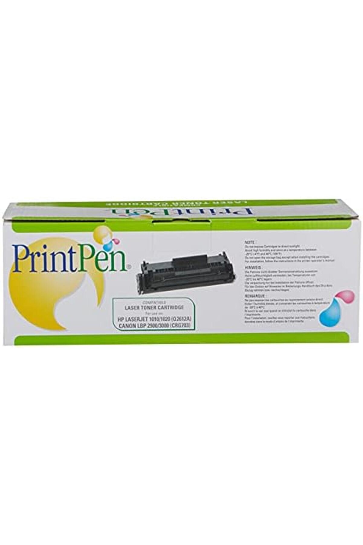 Modashi̇ne Q2612A (12A) & Can. Crg-703 Muadi̇l Toner Modascope 1014773