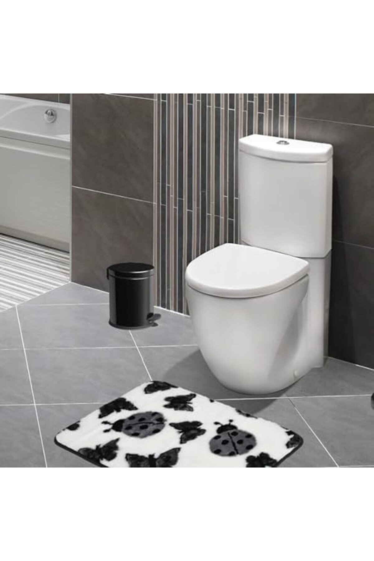 Modashi̇ne Pedallı Çöp Kovası Si̇yah 5 Lt (Nv1002Rs) Modascope 1014773