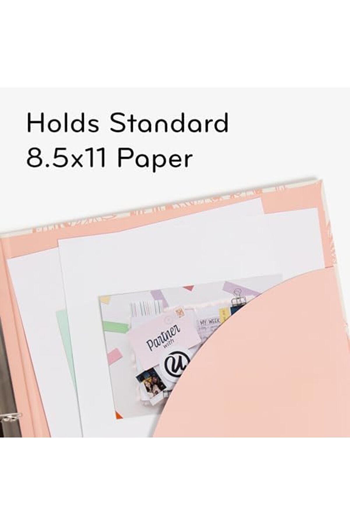 Modashi̇ne Brands Çevre Dostu Ci̇lt Seti̇, Zeyti̇n Ve Somon, 2,5 Cm Halka, 2 Parça Modascope 1014773