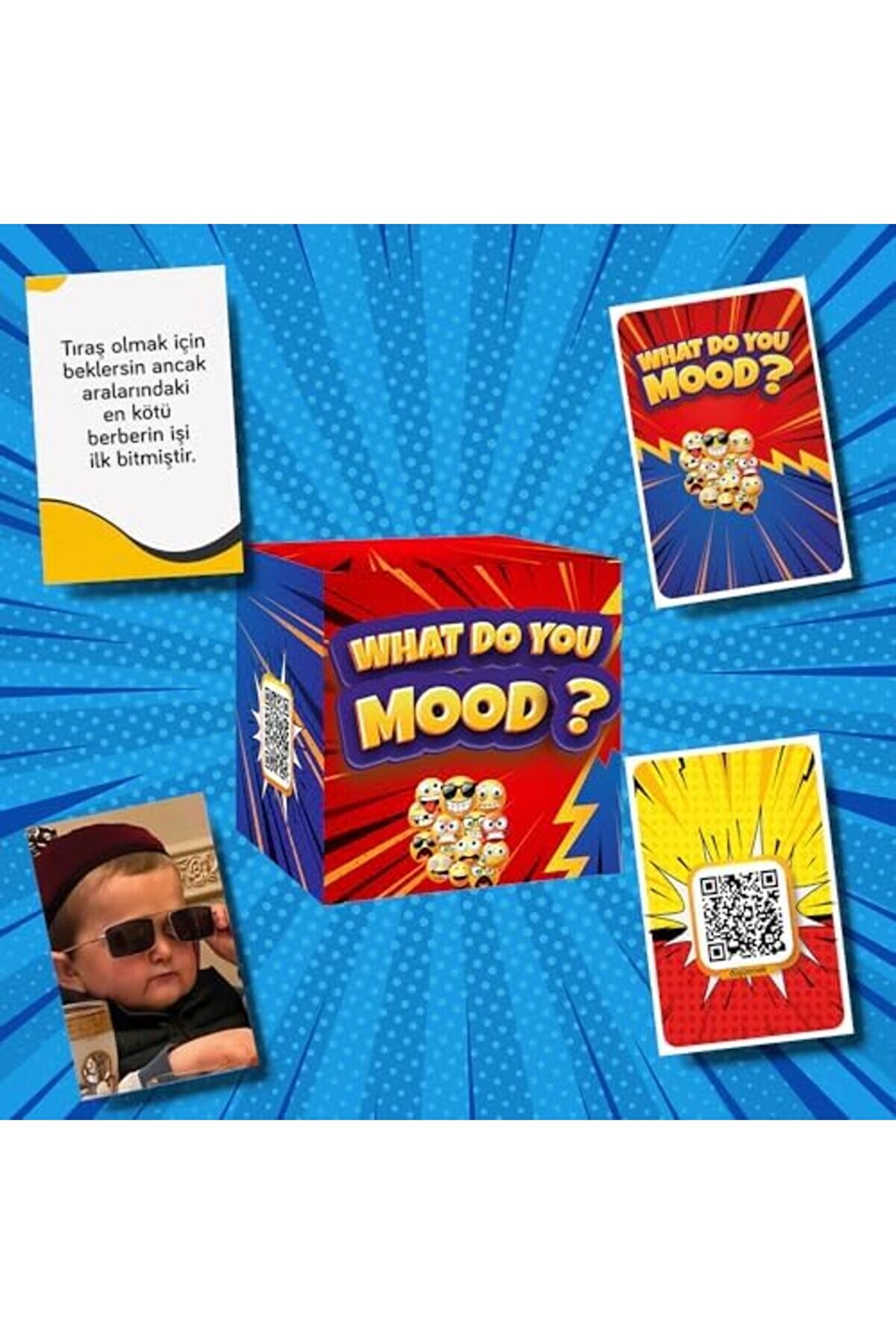 Modashi̇ne Do You Ne - Arkadaş Ai̇le Kutu Oyunu - Mod Do You Meme - Kartı Oyunu Modascope 1014773
