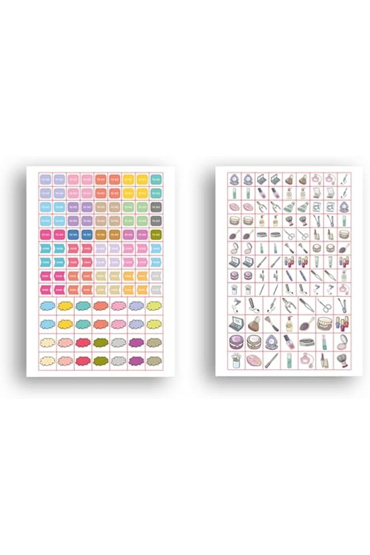 Book 756 Adet Renkli̇ Eti̇ket