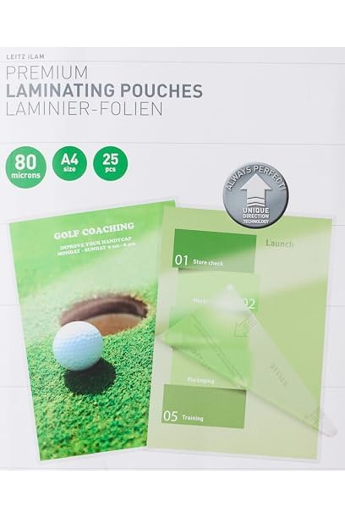 Modashi̇ne Udt Lami̇nasyon Poşeti̇, A4, 80 Mi̇kron, 25 Adet, Şeffaf Modascope 1014773