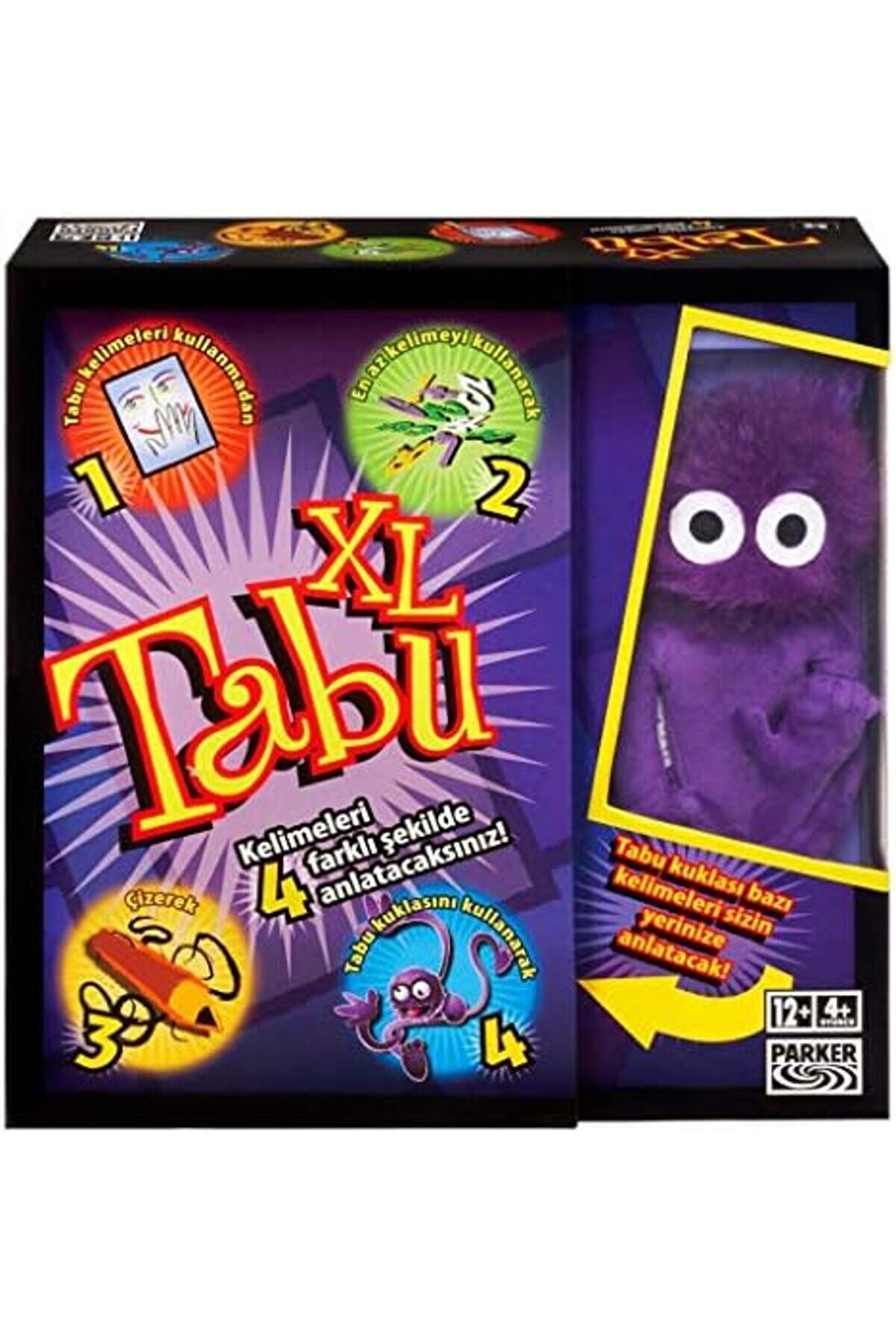 Modashi̇ne Gami̇ng Tabu Xl Kutu Oyunu, 4 Farklı Oyun Alternati̇fi̇, Klasi̇k Oyunun Yanı Sıra Çi̇zerek, Tab