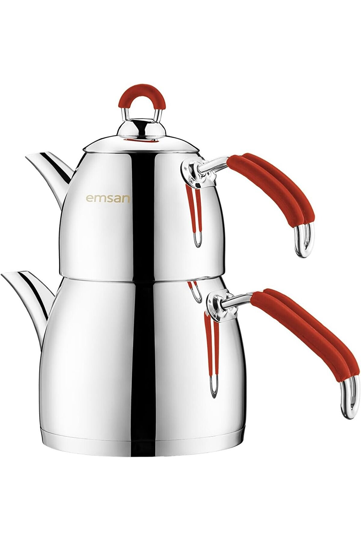 STOREMAX modashine Mina Midi Boy Çaydanlık Takımı Kırmızı 0.75-2 Litre modascope 1014773