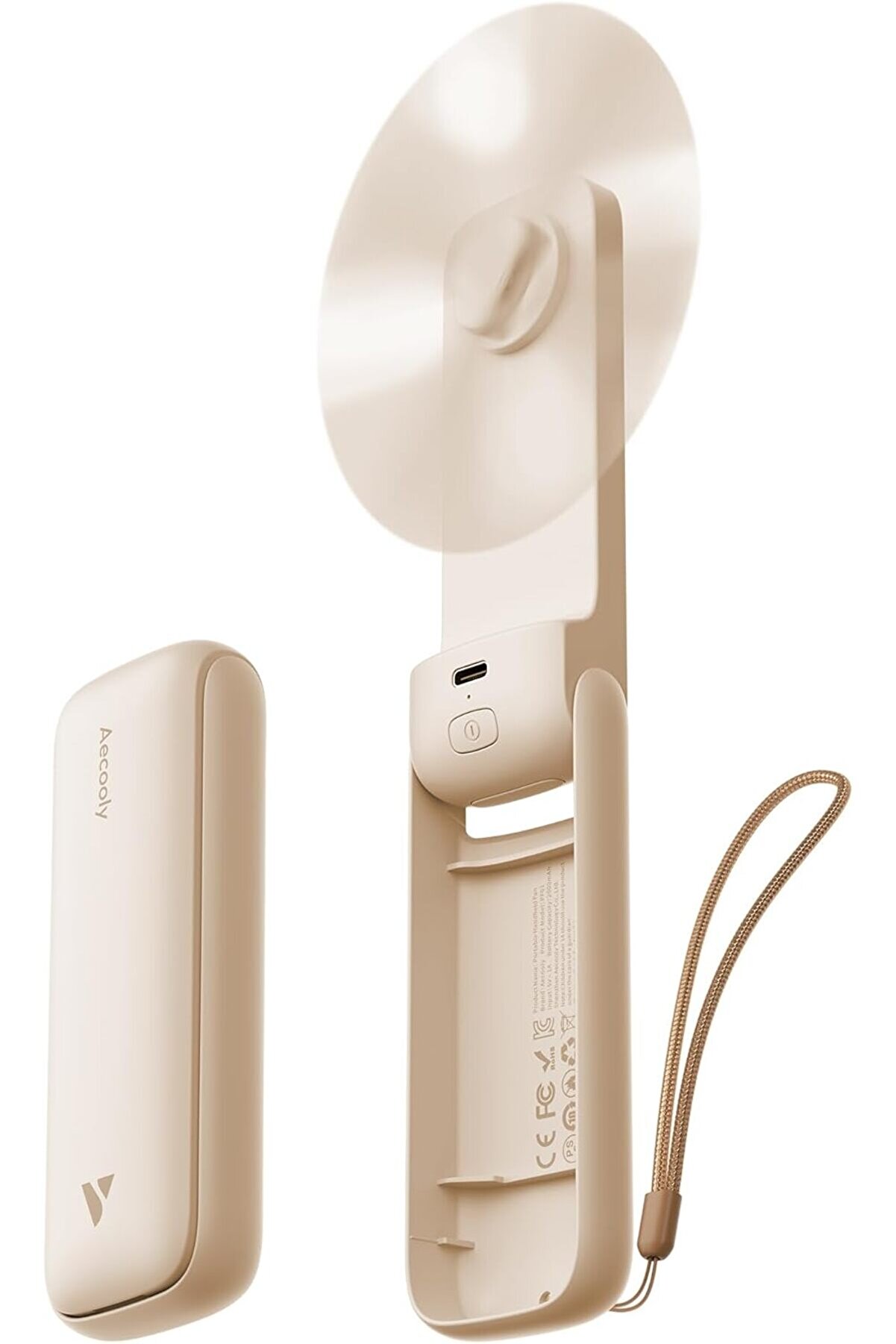 STOREMAX modashine Taşınabilir Fan, El Fan, USB Şarj Edilebilir Mini Kişisel [24H Maksimum Soğutma Süresi], S