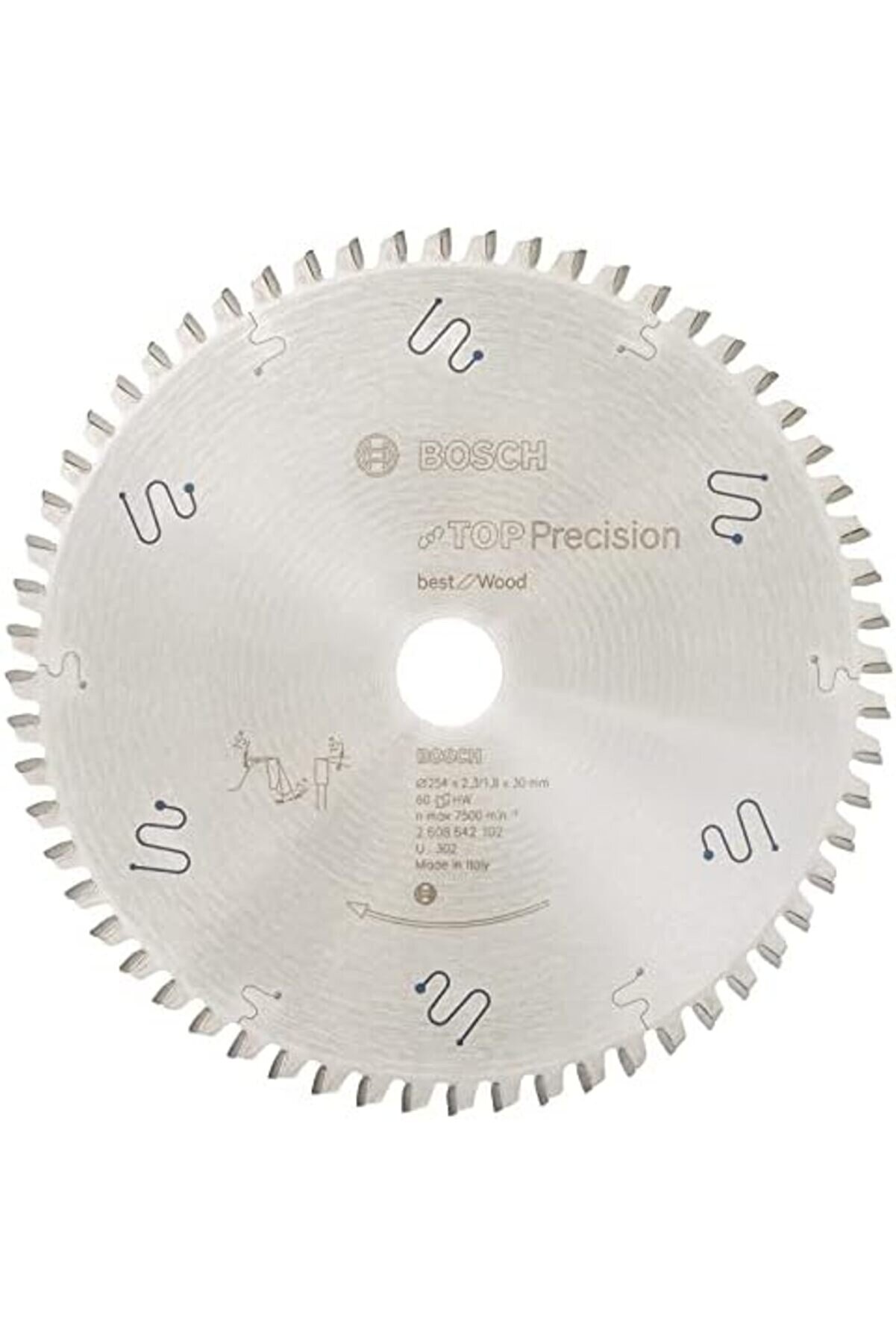 Professi̇onal Accessori̇es Dai̇re Testere Bıçağı, Ahşap İçi̇n En İyi̇si̇, 2608642